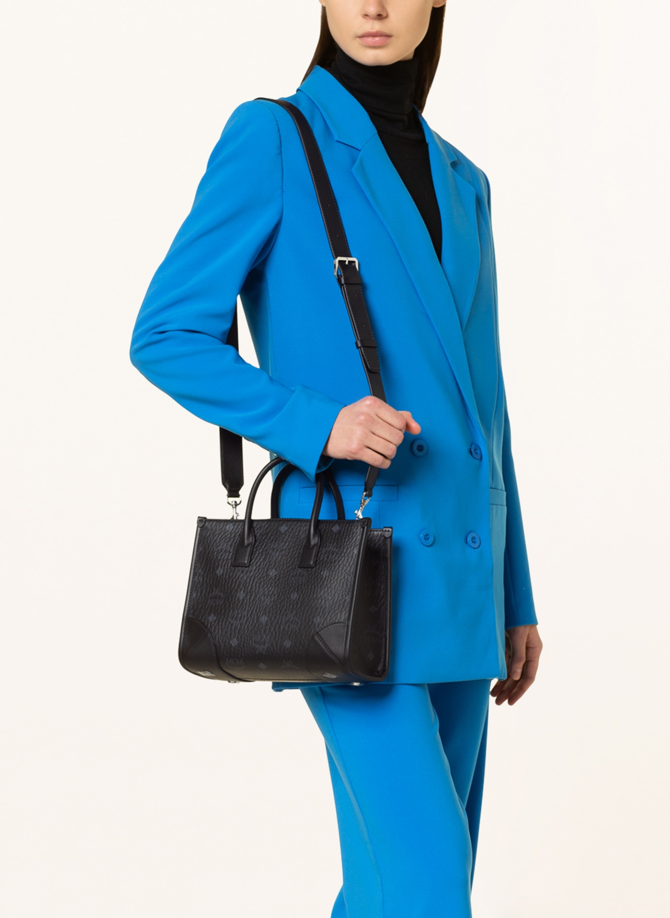 MCM Handbag , Color: BLACK/ DARK GRAY (Image 4)