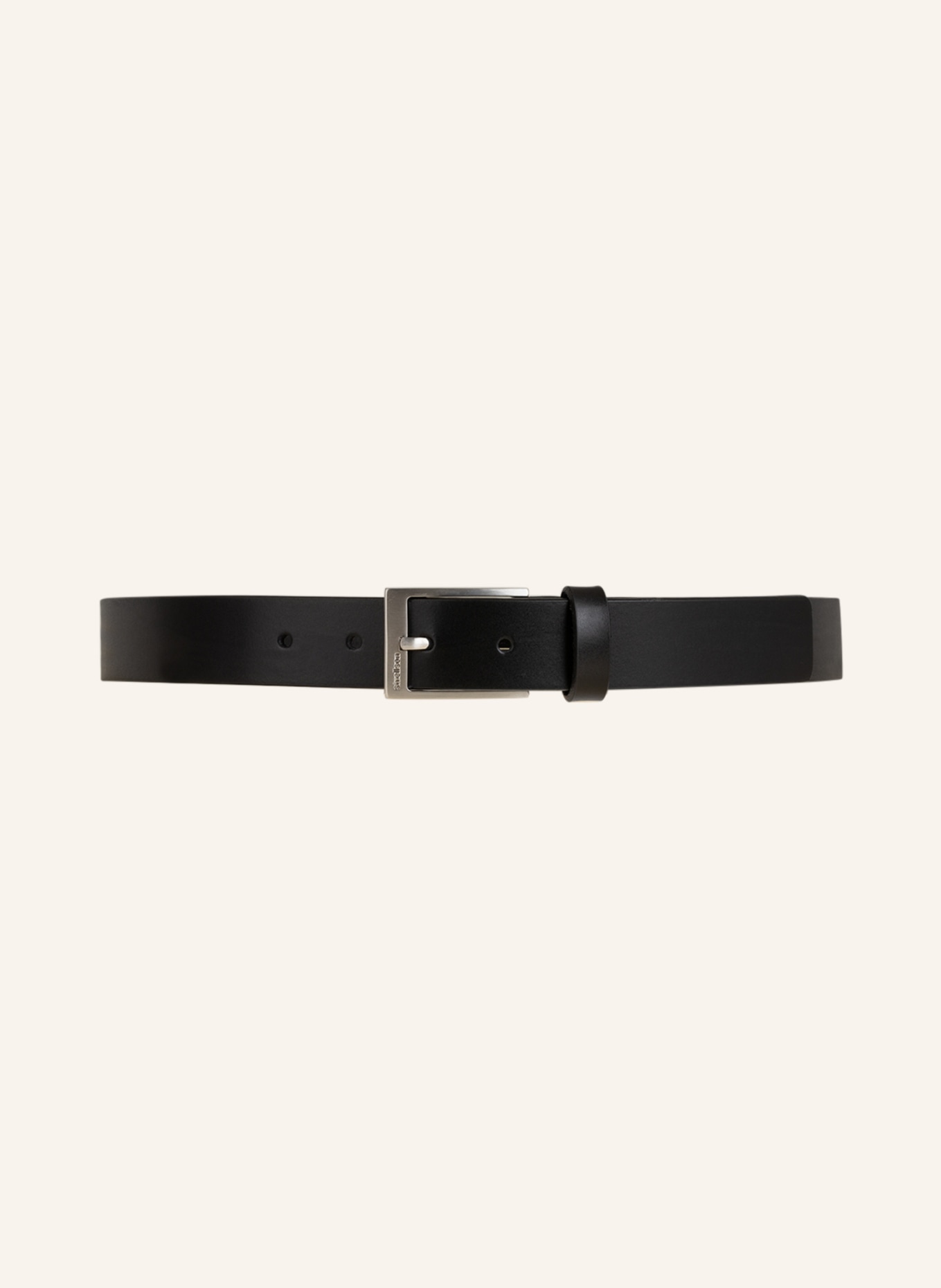 STRELLSON Leather belt, Color: BLACK (Image 2)