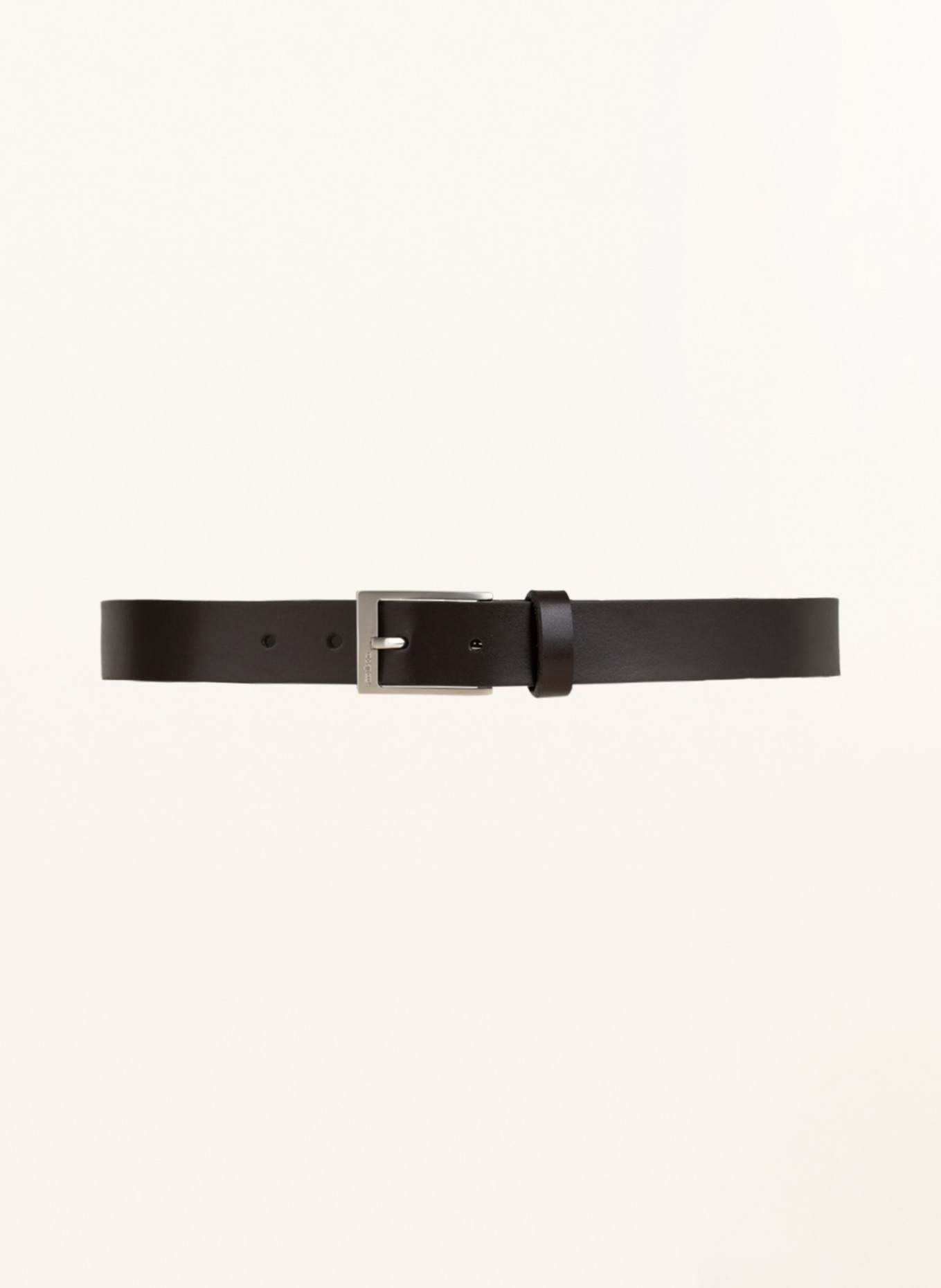 STRELLSON Ledergürtel: DUNKELBRAUN