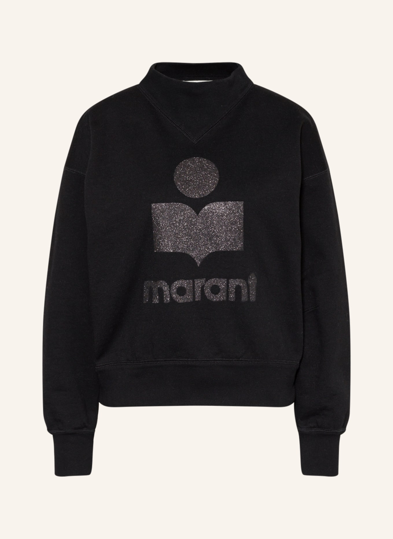 MARANT ÉTOILE Sweatshirt MOBY, Color: BLACK (Image 1)