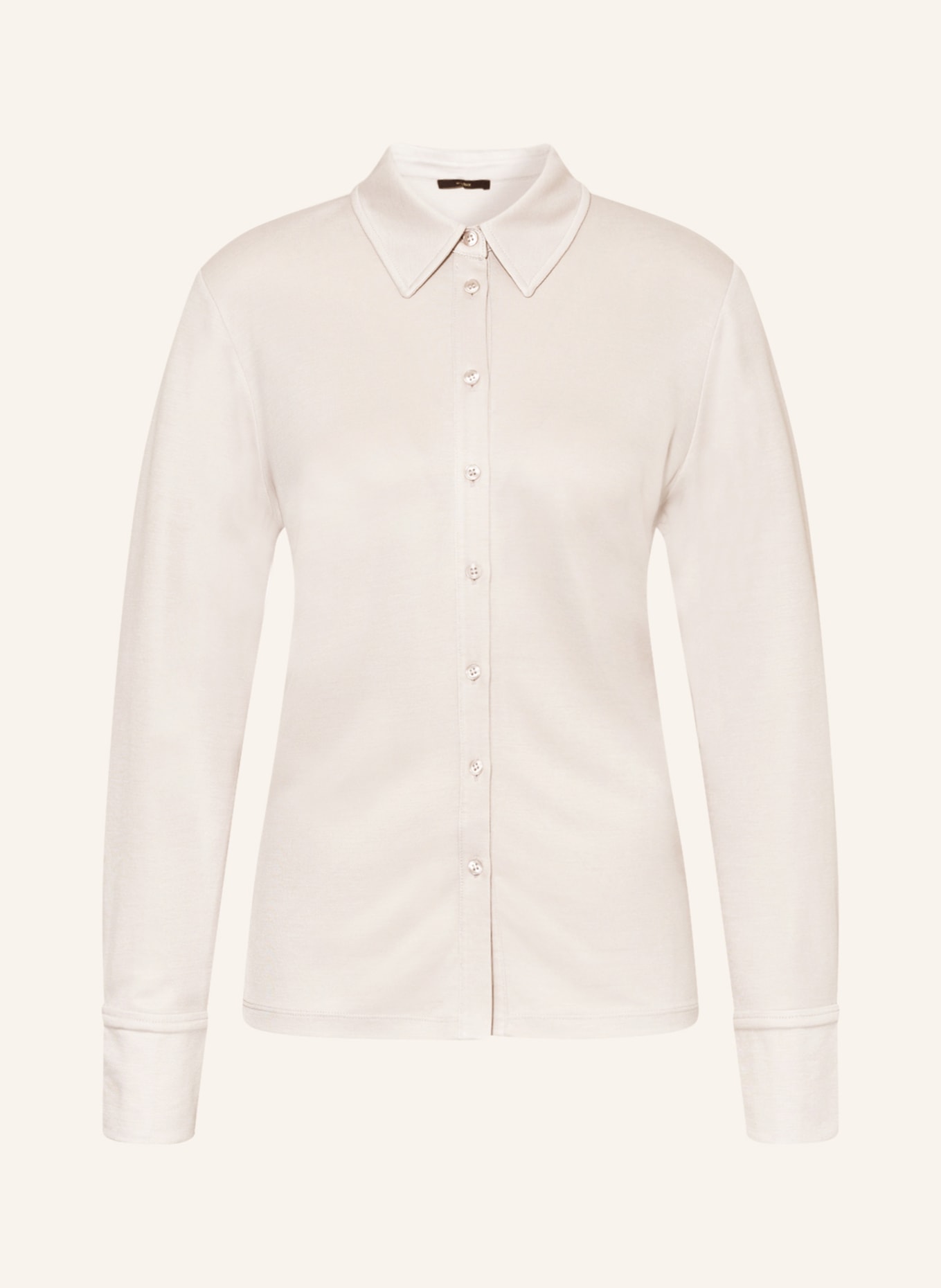 windsor. Shirt blouse made of jersey, Color: BEIGE (Image 1)