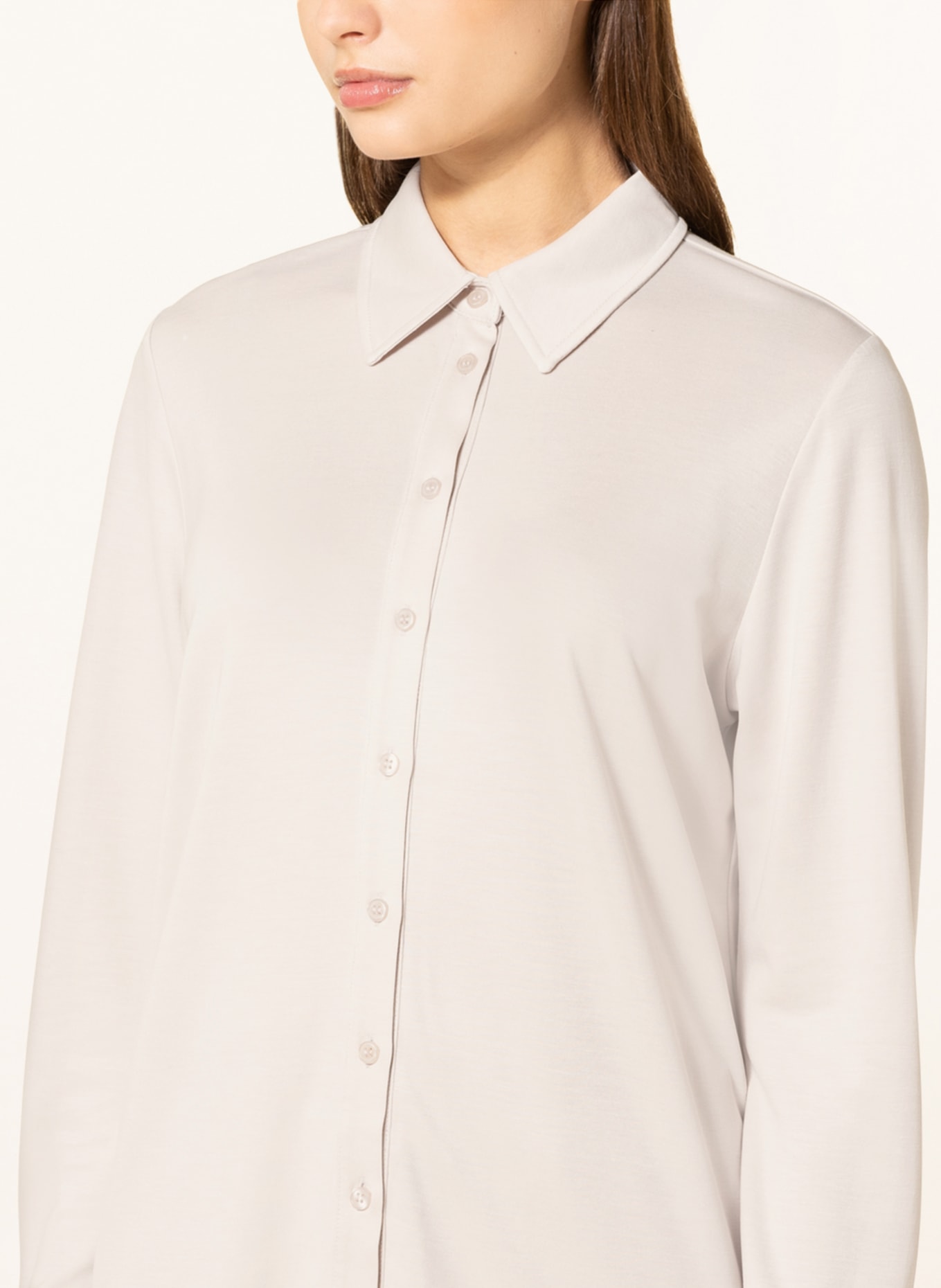 windsor. Shirt blouse made of jersey, Color: BEIGE (Image 4)