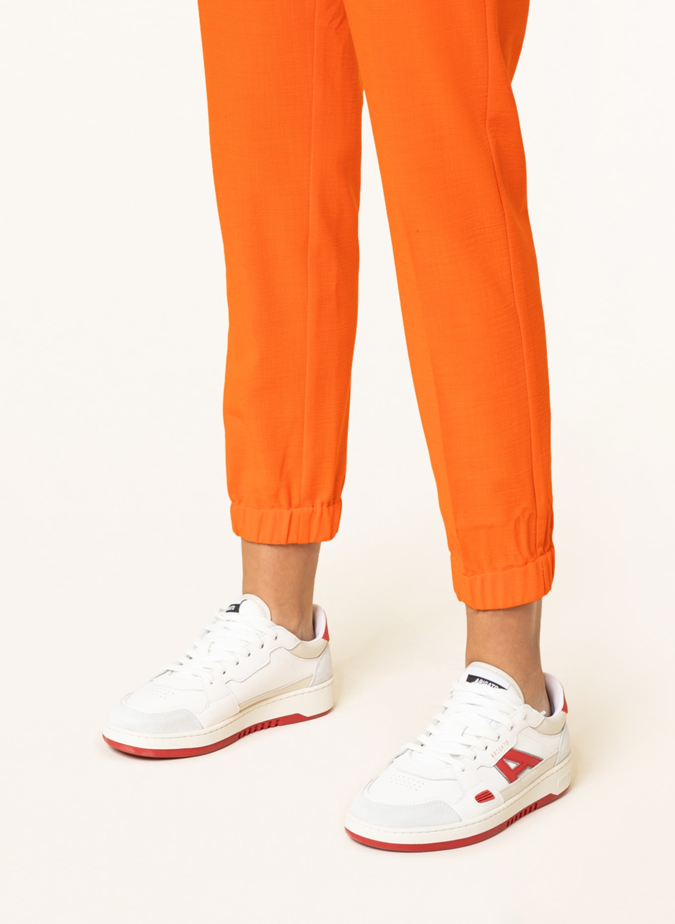 rich&royal Pants in jogger style , Color: ORANGE (Image 5)