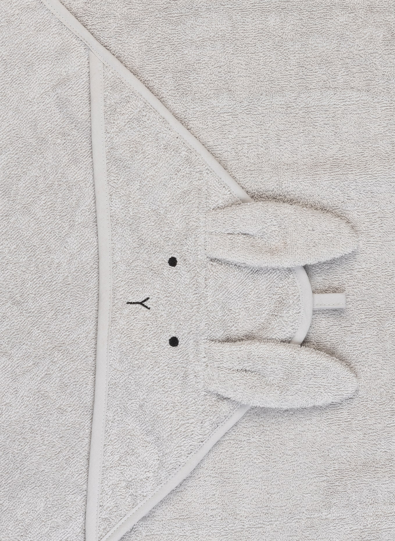 LIEWOOD Ręcznik z kapturem ALBERT , Kolor: JASNOCZARY (Obrazek 2)