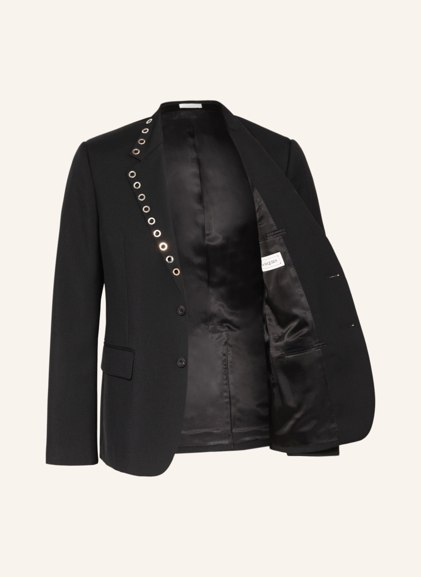 Alexander McQUEEN Suit jacket extra slim fit, Color: BLACK (Image 4)