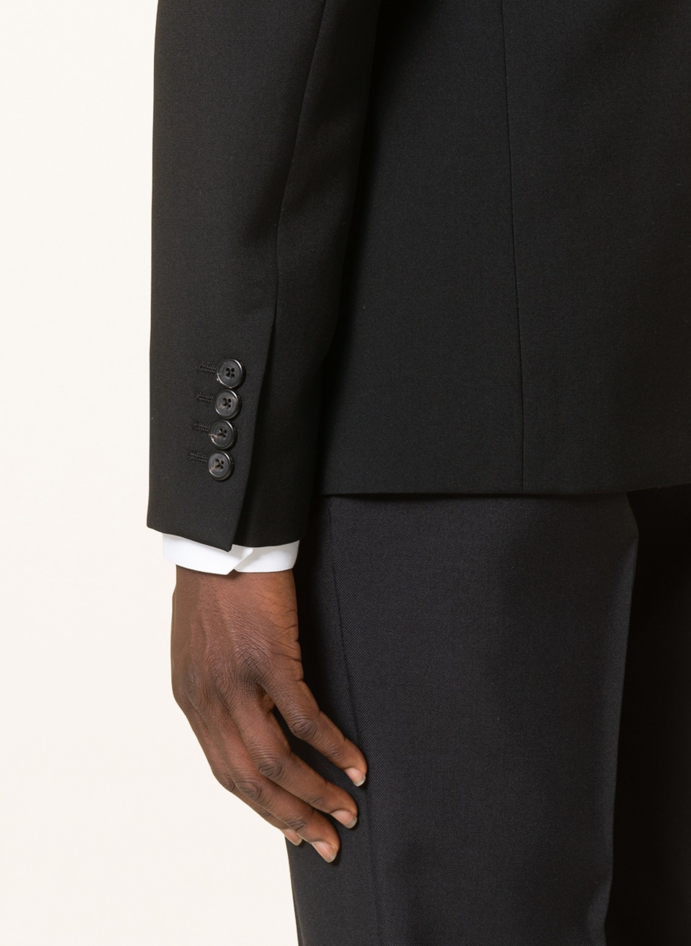Alexander McQUEEN Suit jacket extra slim fit, Color: BLACK (Image 5)