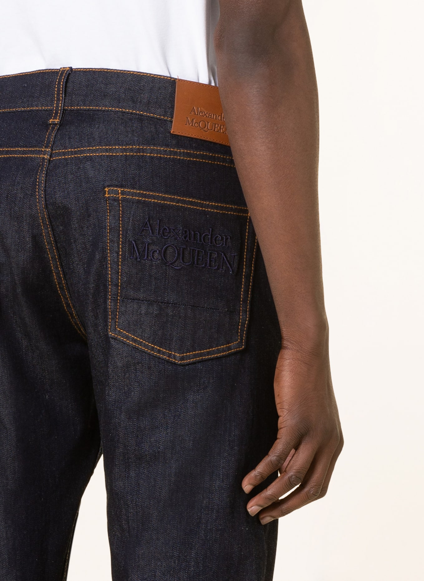 Alexander McQUEEN Jeans Extra Slim Fit, Farbe: 4142 INDIGO (Bild 5)