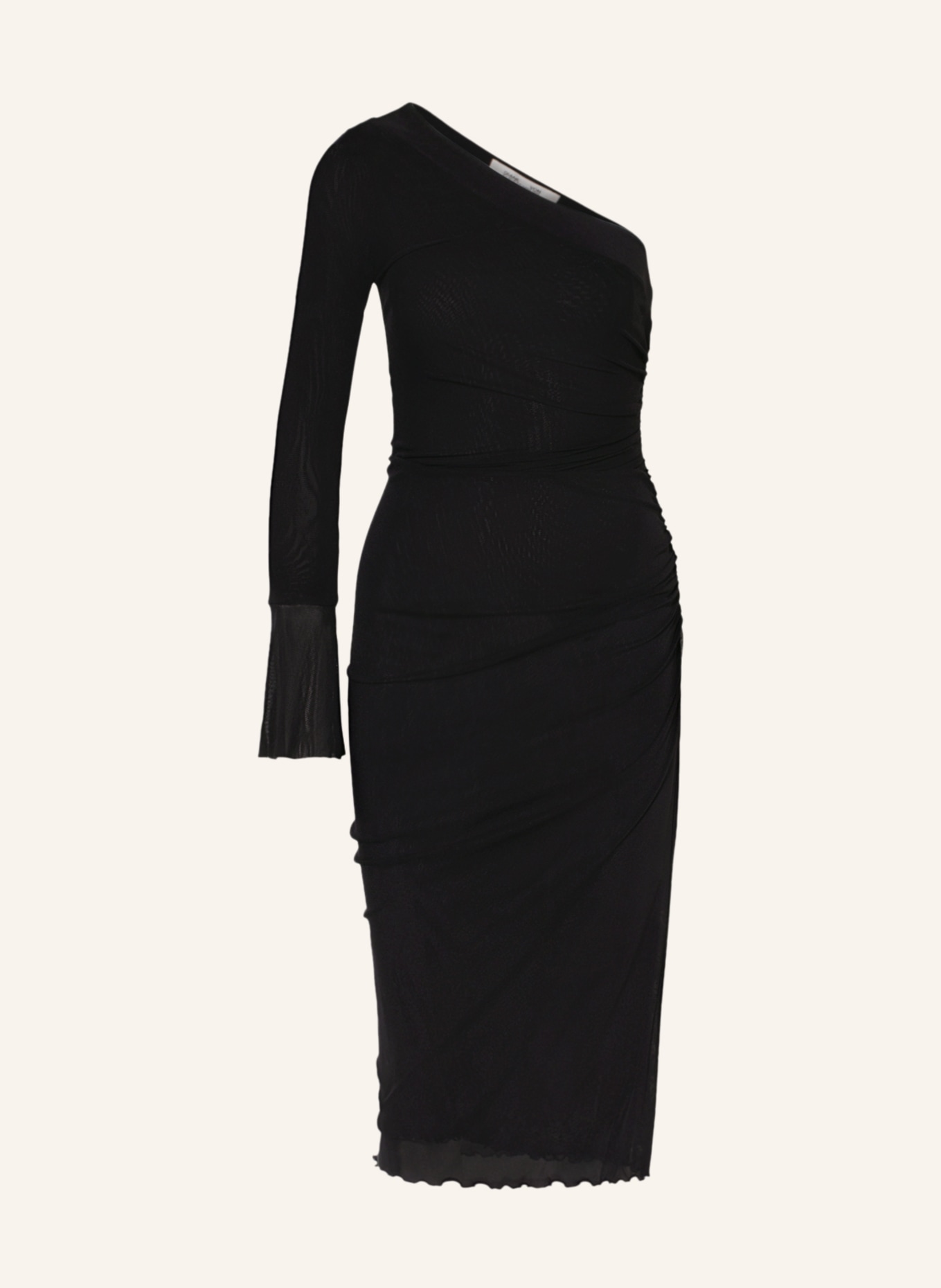 DIANE VON FURSTENBERG One-shoulder dress BRANWEN, Color: BLACK (Image 1)