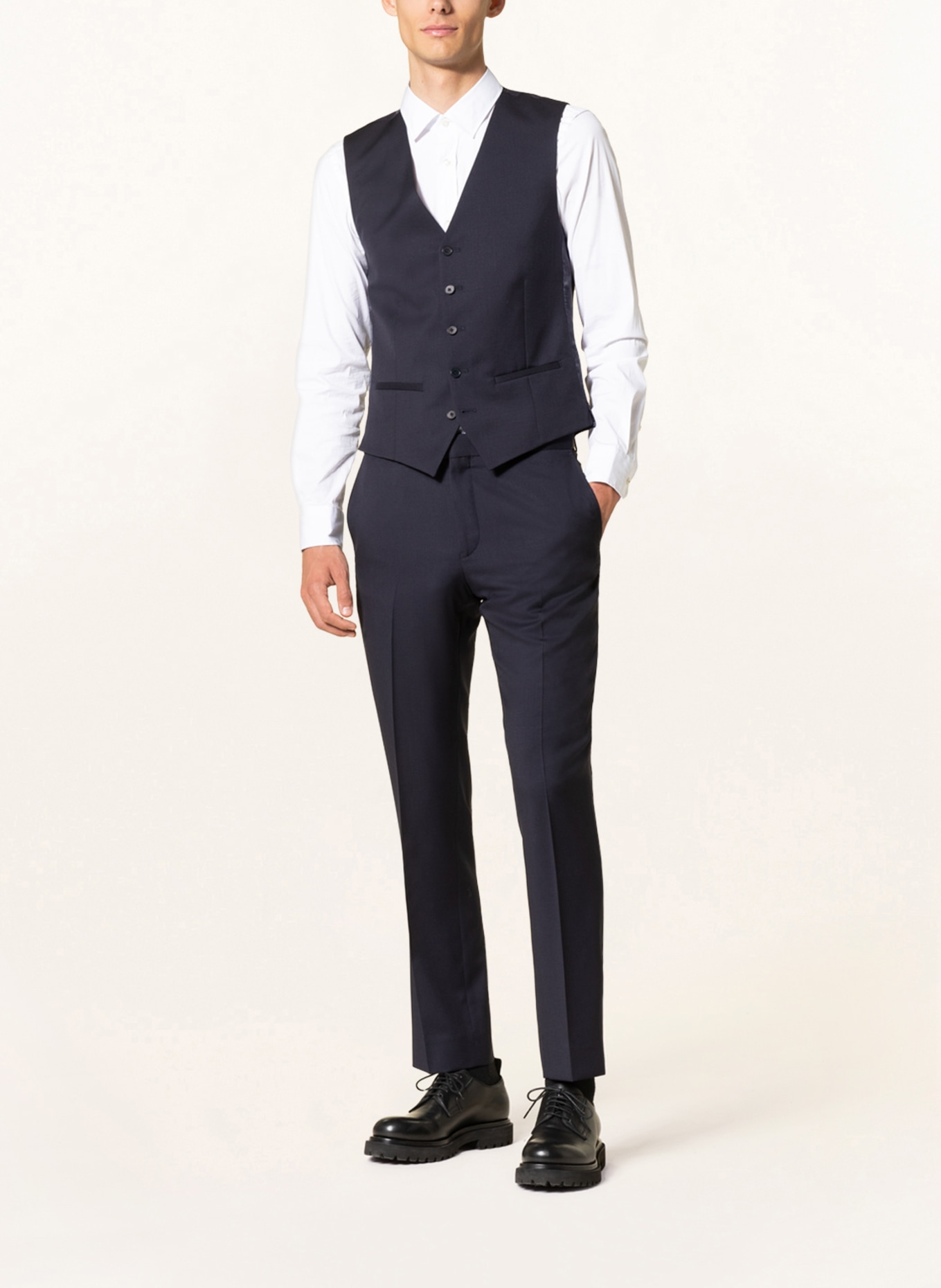 TED BAKER Suit trousers SKY slim fit , Color: DARK BLUE (Image 3)