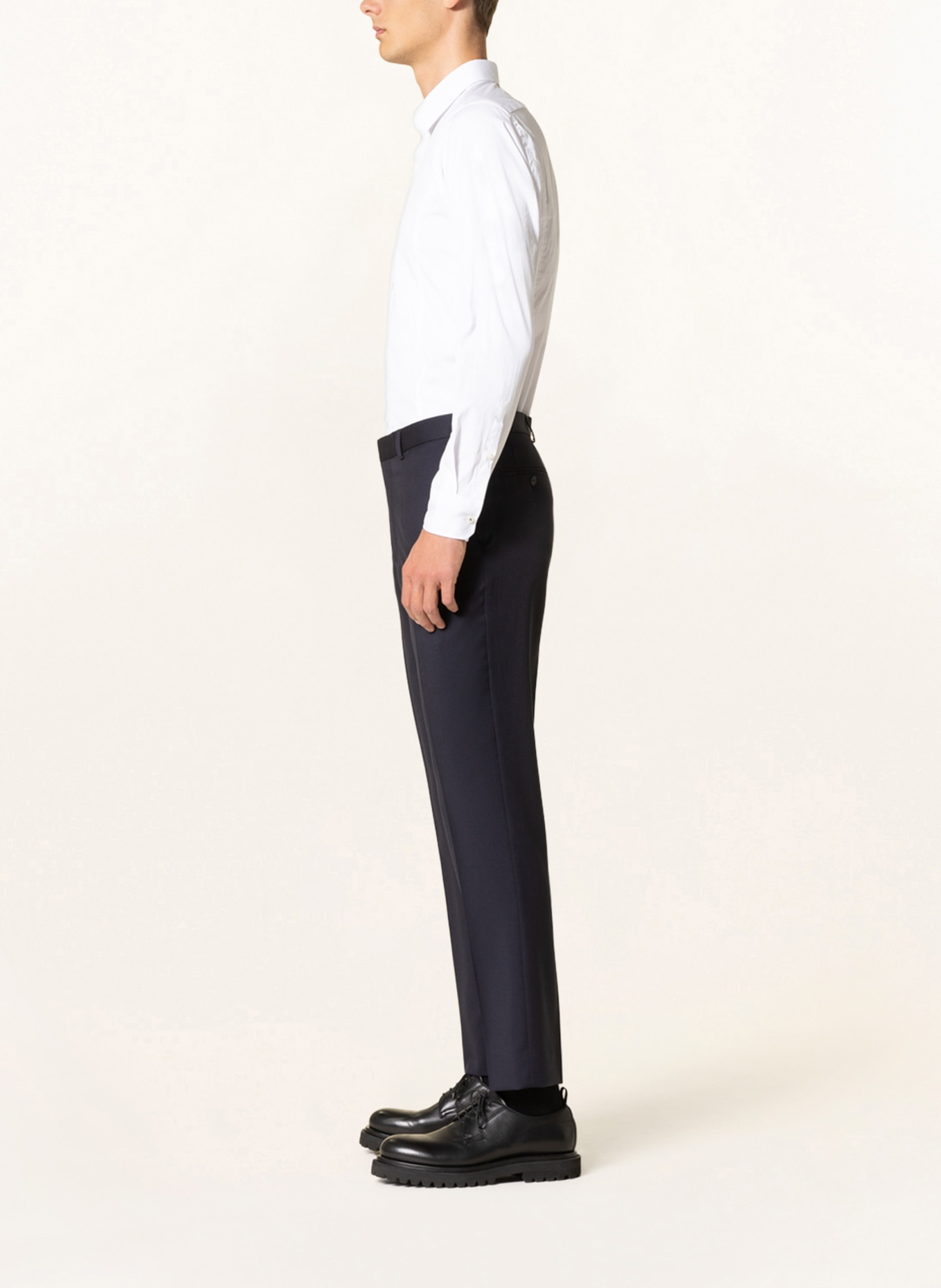 TED BAKER Spodnie garniturowe SKYETS slim fit , Kolor: GRANATOWY (Obrazek 5)