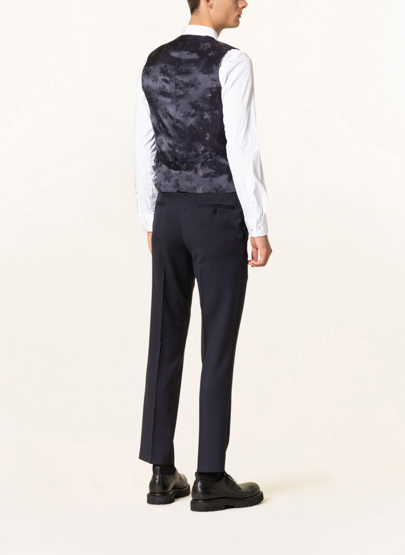 TED BAKER Suit vest SKYNES slim fit , Color: DARK BLUE (Image 3)