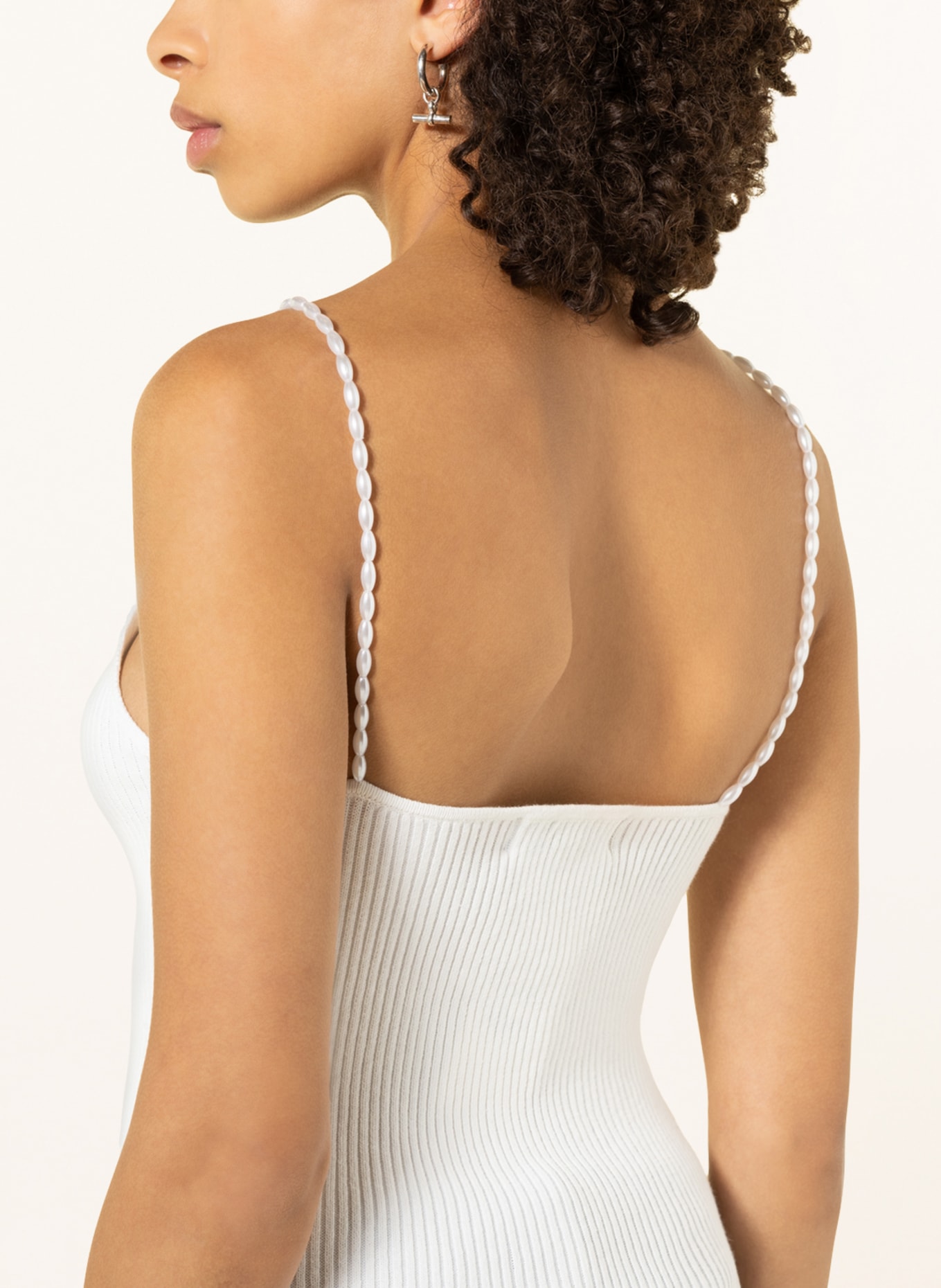 MUSIER PARIS Knit top DREW with beading, Color: WHITE (Image 4)