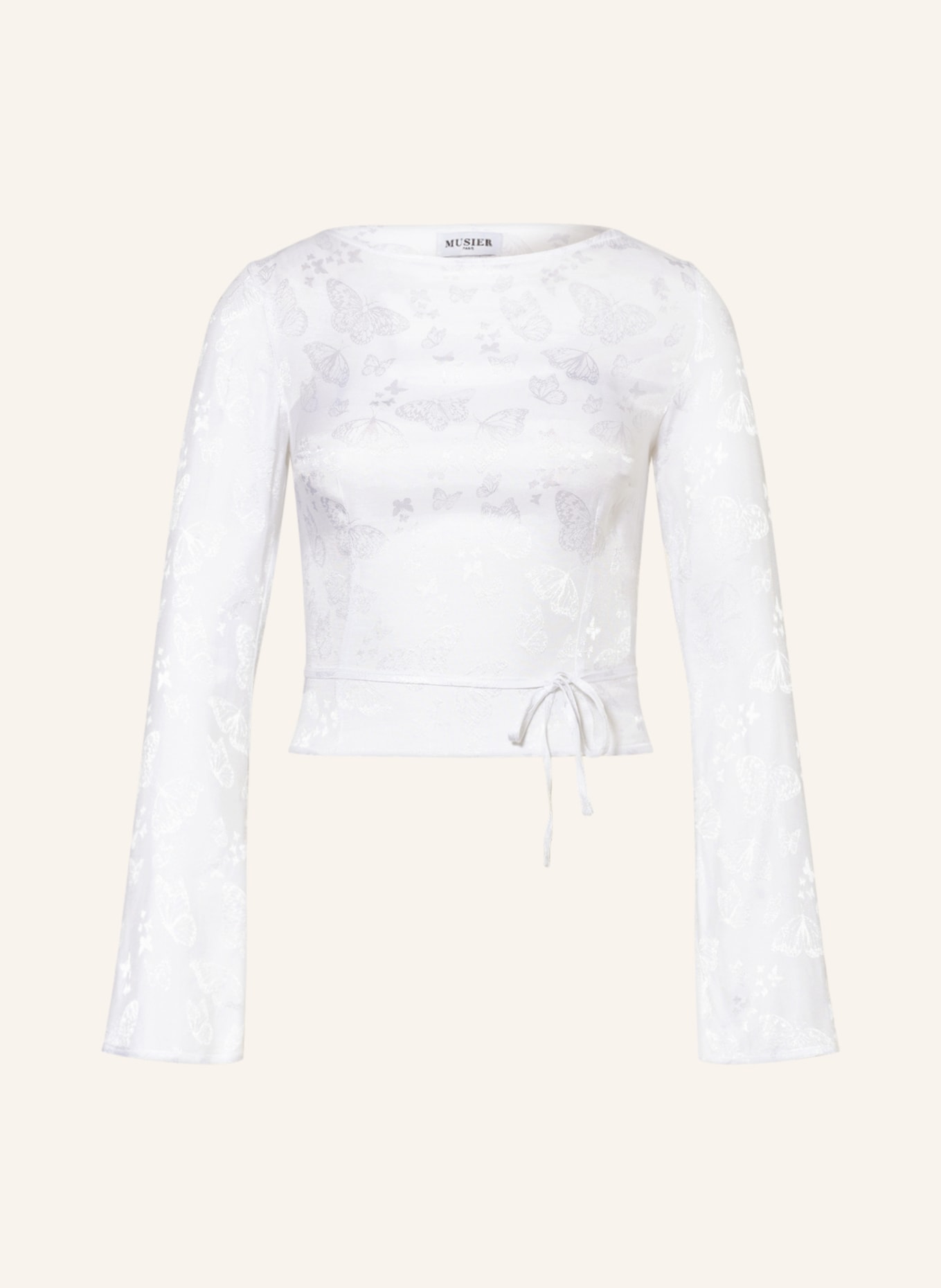 MUSIER PARIS Shirt blouse CARMEN, Color: WHITE (Image 1)