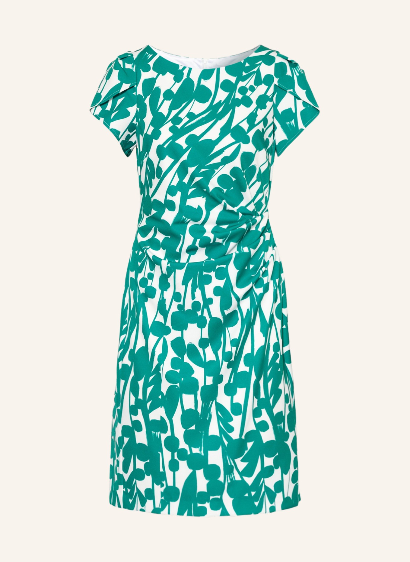 Vera Mont Cocktail dress , Color: GREEN/ WHITE (Image 1)