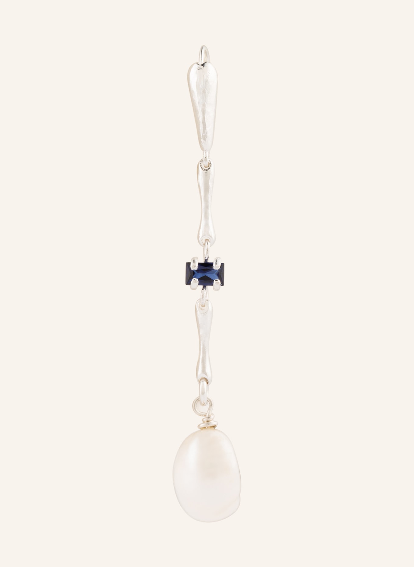 Maximova Jewelry Dangle earrings, Color: SILVER/ BLUE (Image 1)