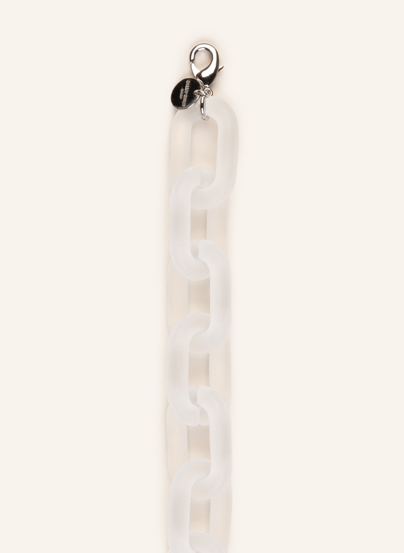 CHEEKY CHAIN MUNICH Smartphone chain ICY, Color: SILVER/ WHITE (Image 2)