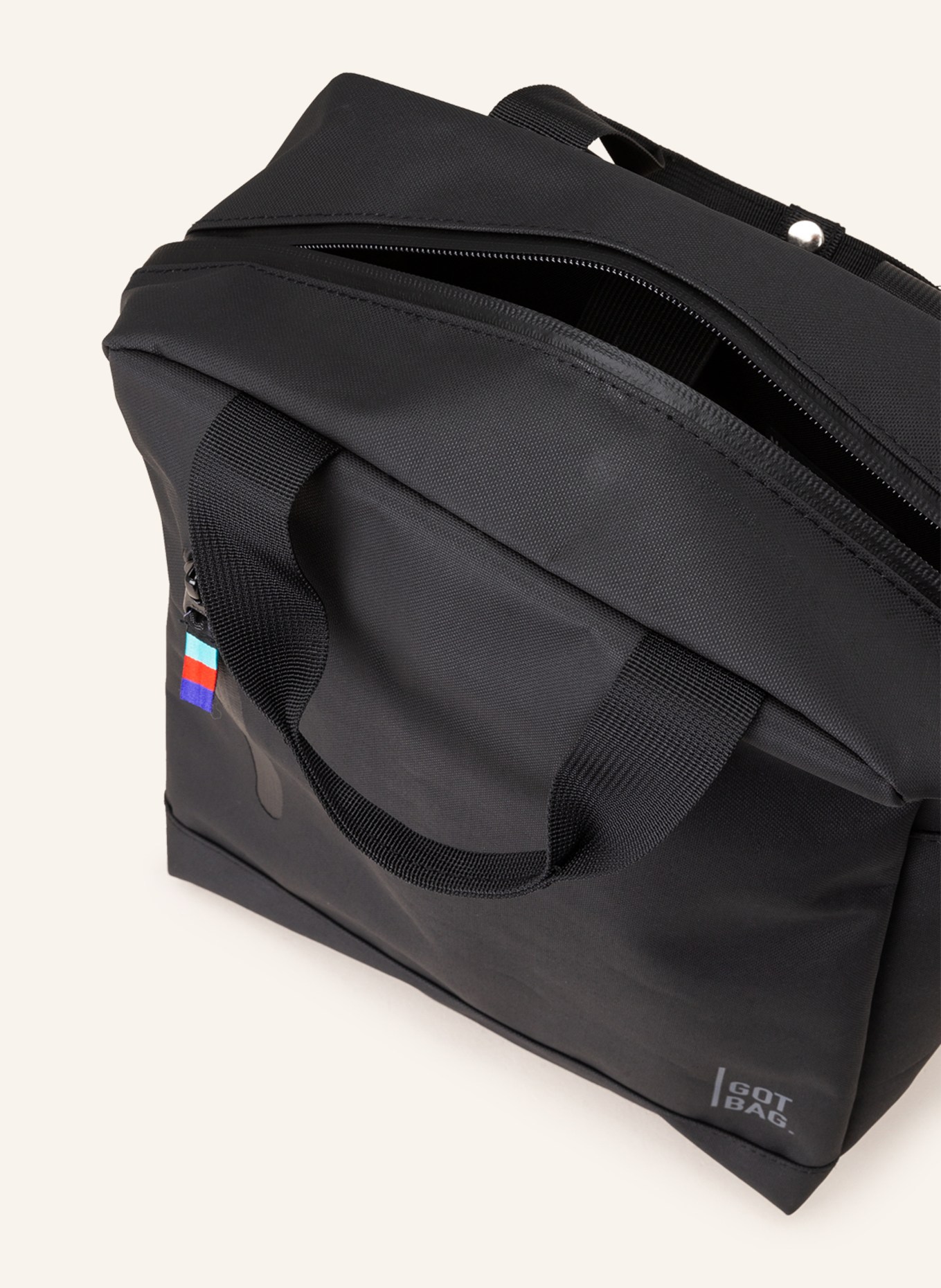 GOT BAG Rucksack DAYPACK mit Laptop-Fach, Farbe: SCHWARZ (Bild 3)