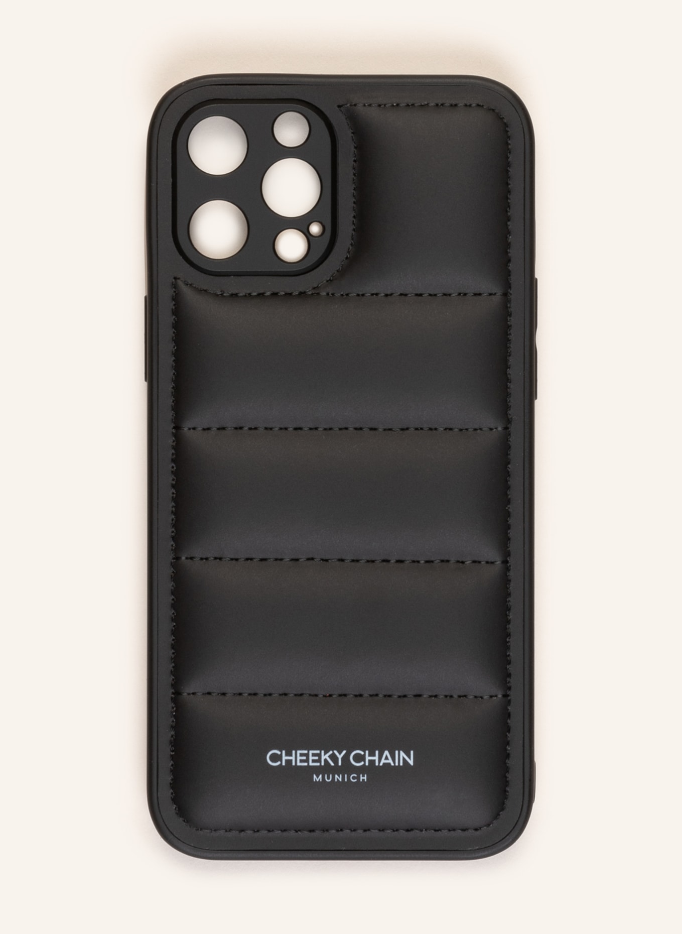 CHEEKY CHAIN MUNICH Smartphone case, Color: BLACK (Image 1)
