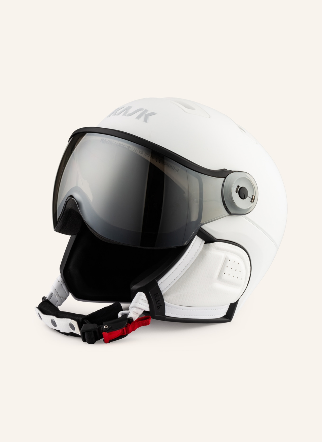 KASK Ski helmet PIUMA R SHADOW, Color: WHITE (Image 1)