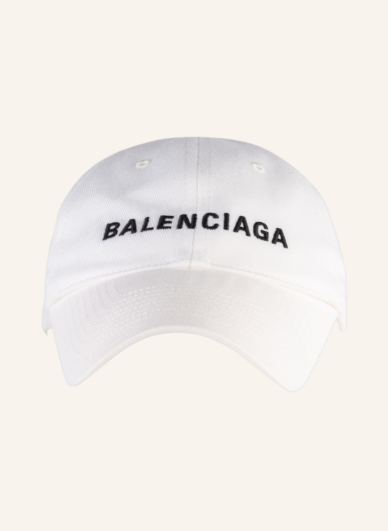 BALENCIAGA Cap, Farbe: WEISS/ SCHWARZ (Bild 2)