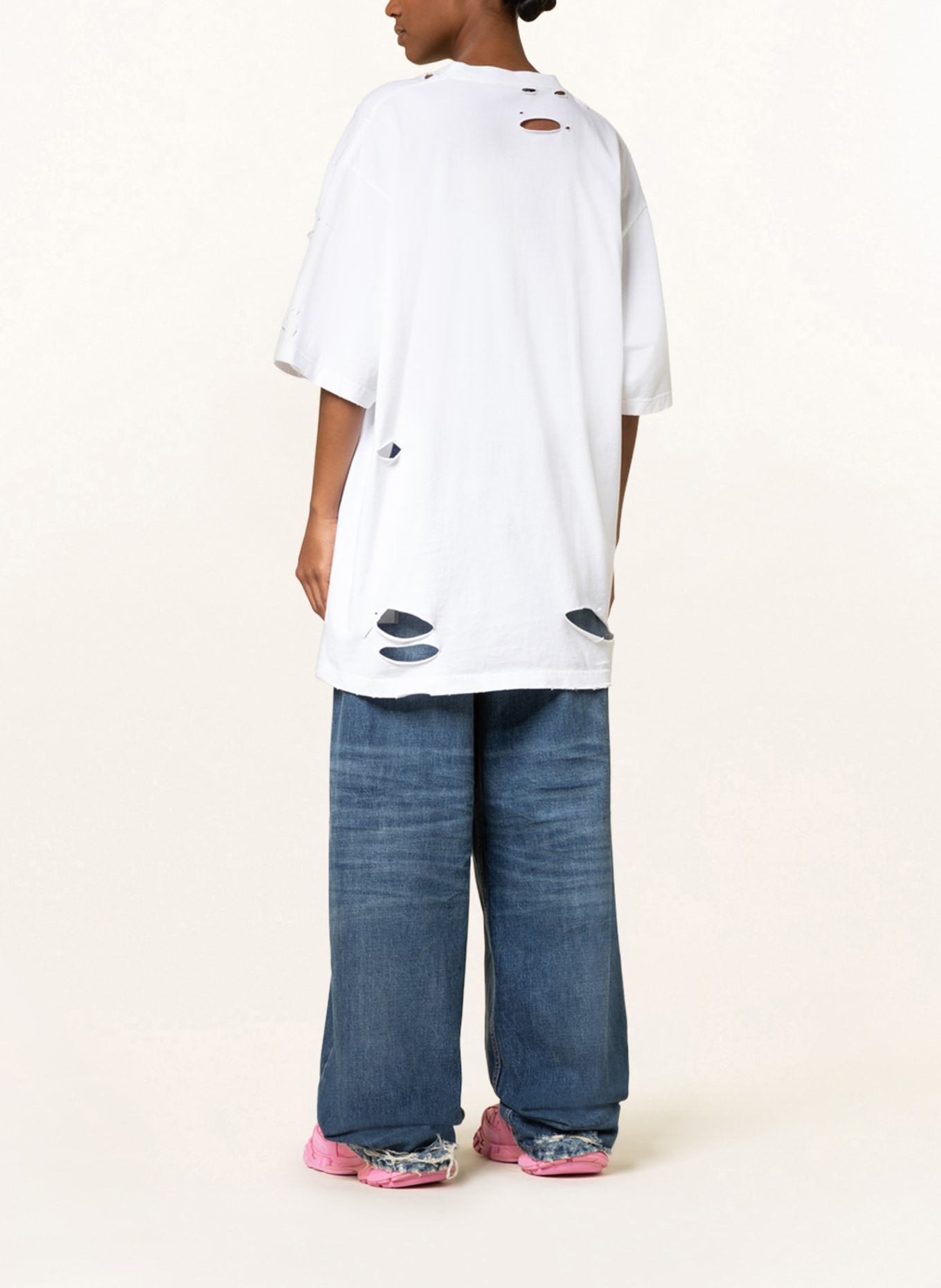 BALENCIAGA Oversized-Shirt , Farbe: WEISS (Bild 3)