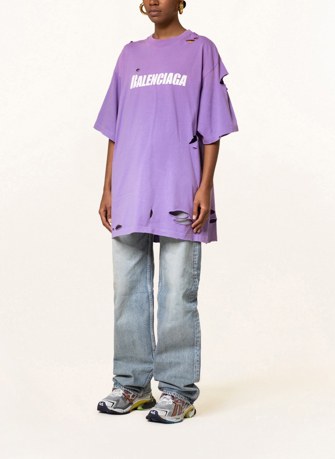 BALENCIAGA Oversized-Shirt: HELLLILA