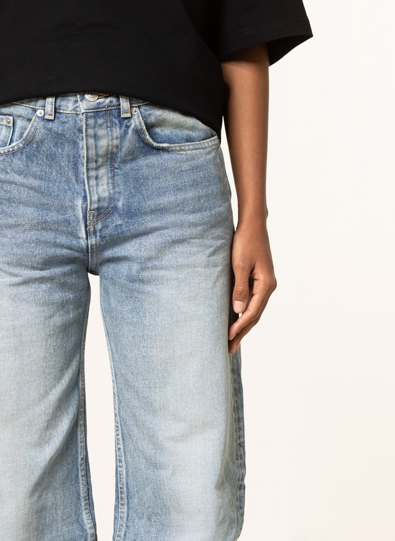 BALENCIAGA Straight Jeans , Farbe: 4012 PALE BLUE (Bild 5)
