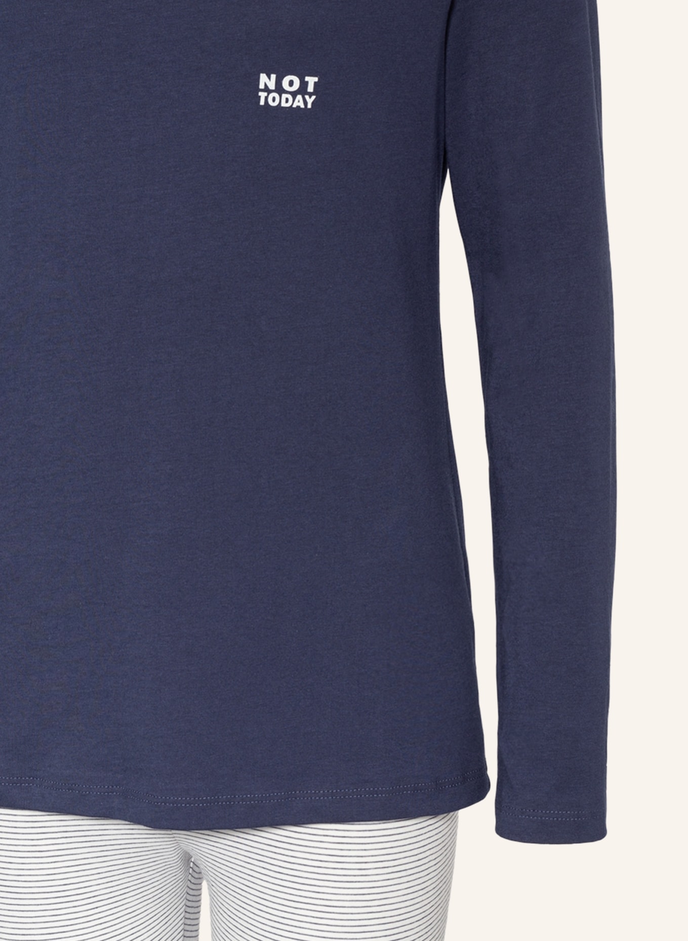 Sanetta Schlafanzug, Farbe: DUNKELBLAU/ WEISS (Bild 3)