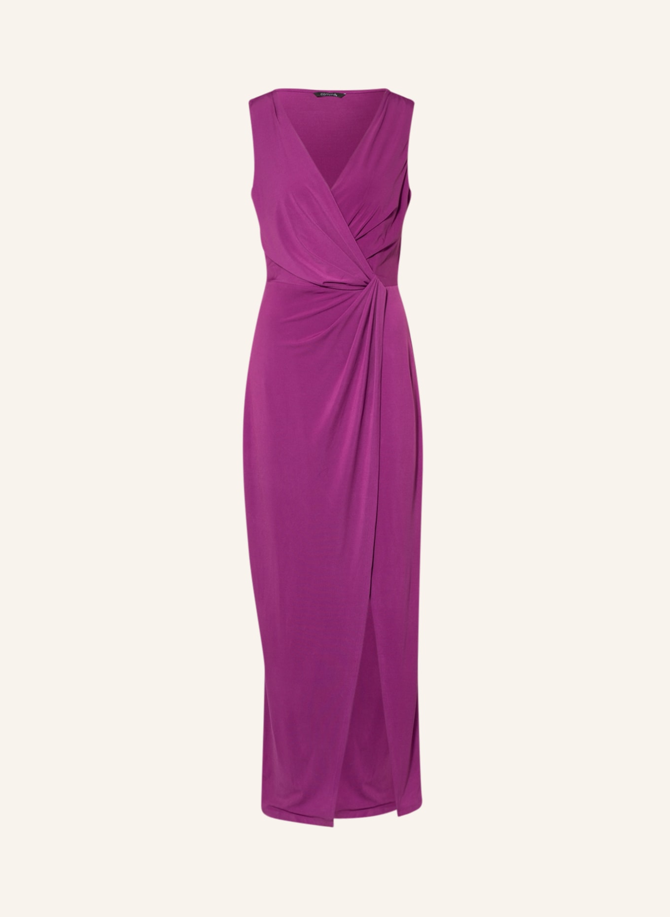comma Dress in wrap look, Color: FUCHSIA (Image 1)