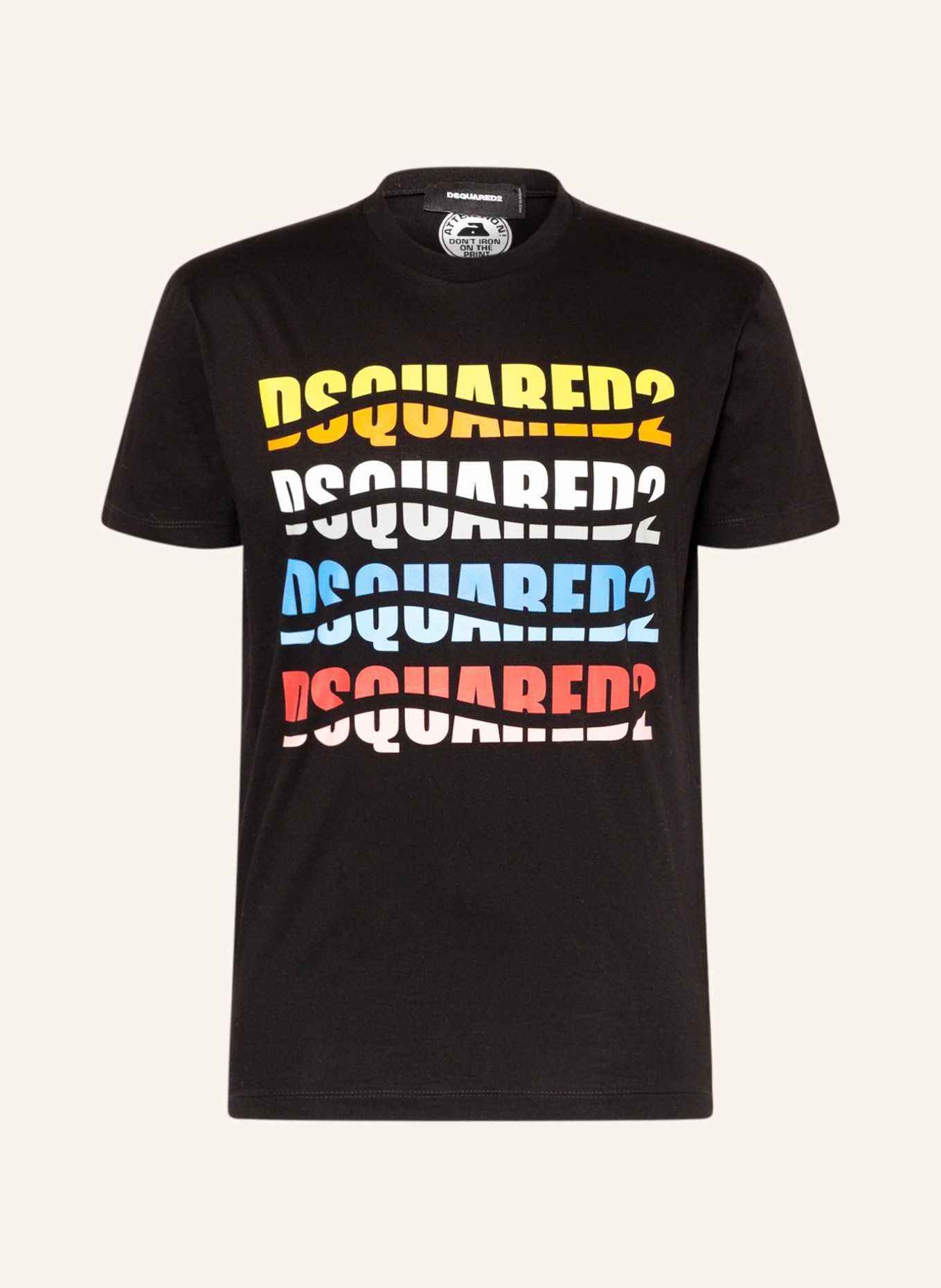 DSQUARED2 T-shirt , Color: BLACK (Image 1)
