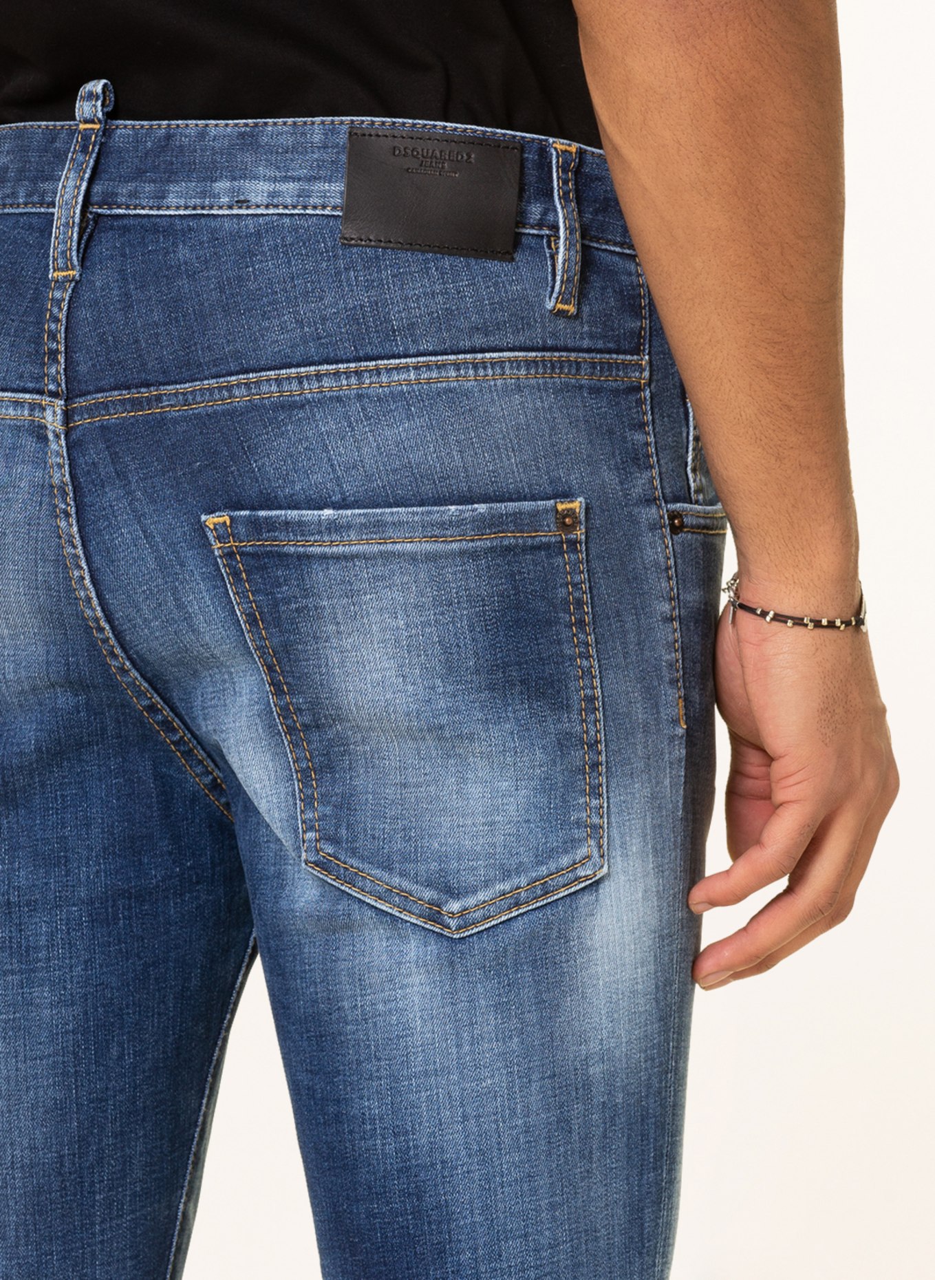 DSQUARED2 Jeans SKATER extra slim fit , Color: 470 BLUE NAVY (Image 5)