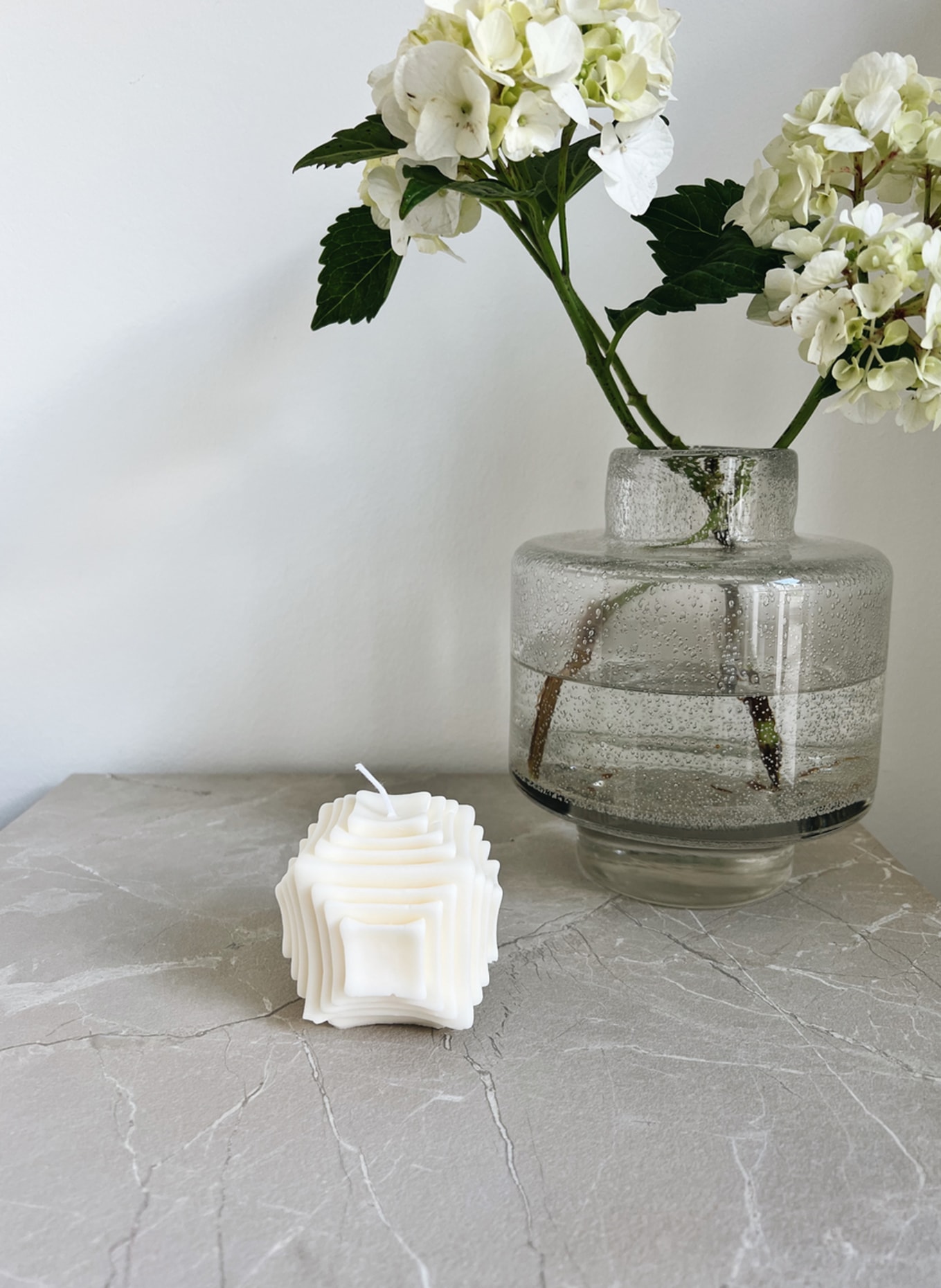 WAAX ATELIER Candle BILLIE, Color: CREAM (Image 3)