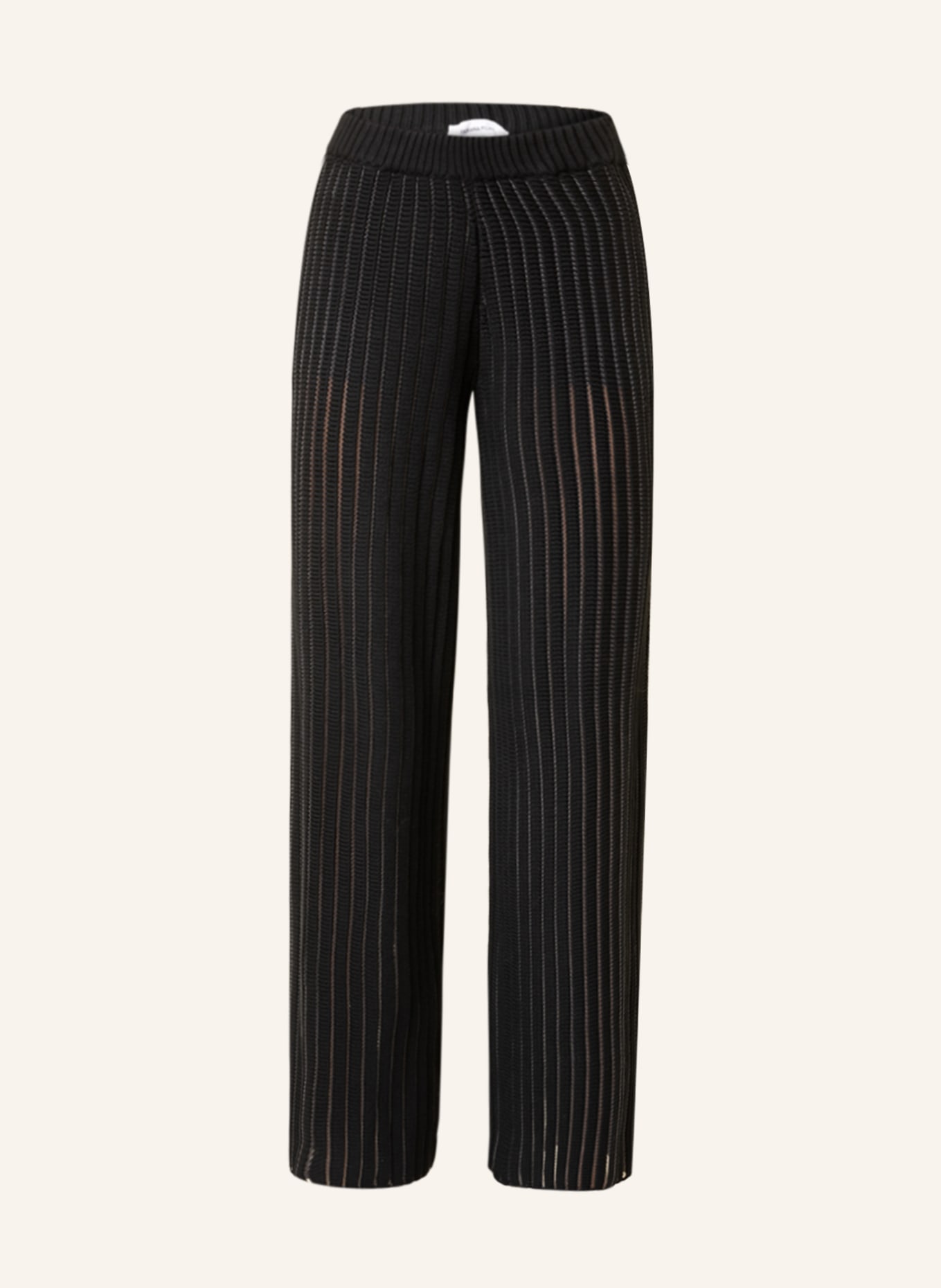 FABIANA FILIPPI Strickhose: SCHWARZ