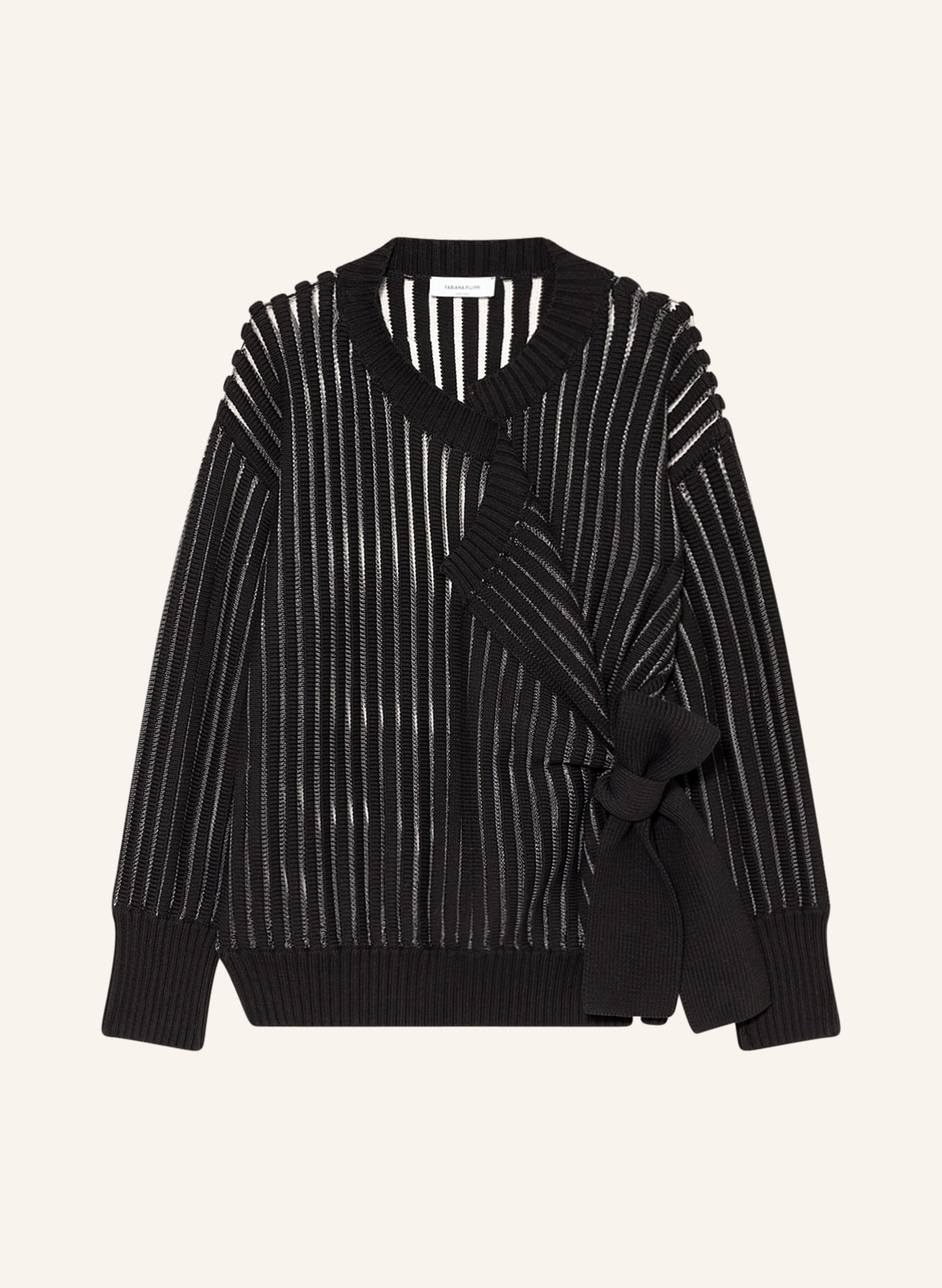 FABIANA FILIPPI Cardigan: BLACK