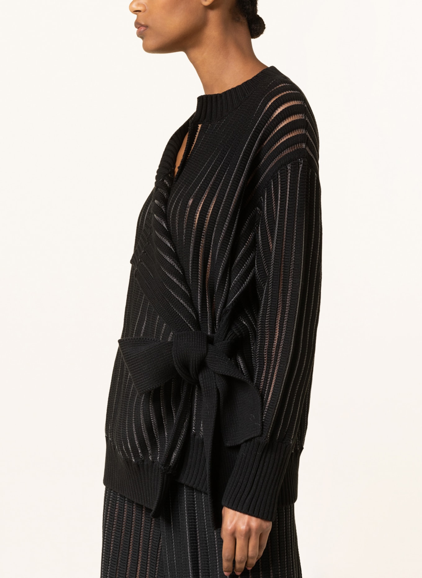 FABIANA FILIPPI Cardigan: BLACK