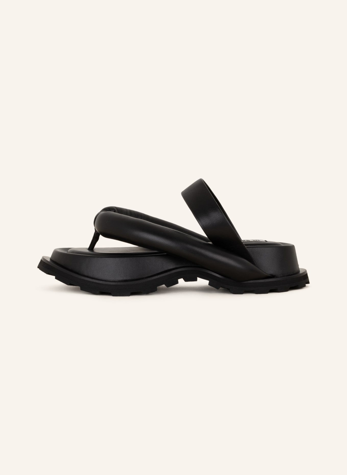 JIL SANDER Flip flops , Color: BLACK (Image 4)