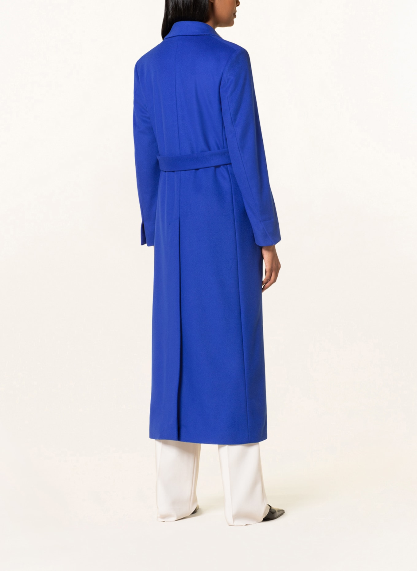 VIKY RADER STUDIO Wool coat JULIA with cashmere, Color: BLUE (Image 3)