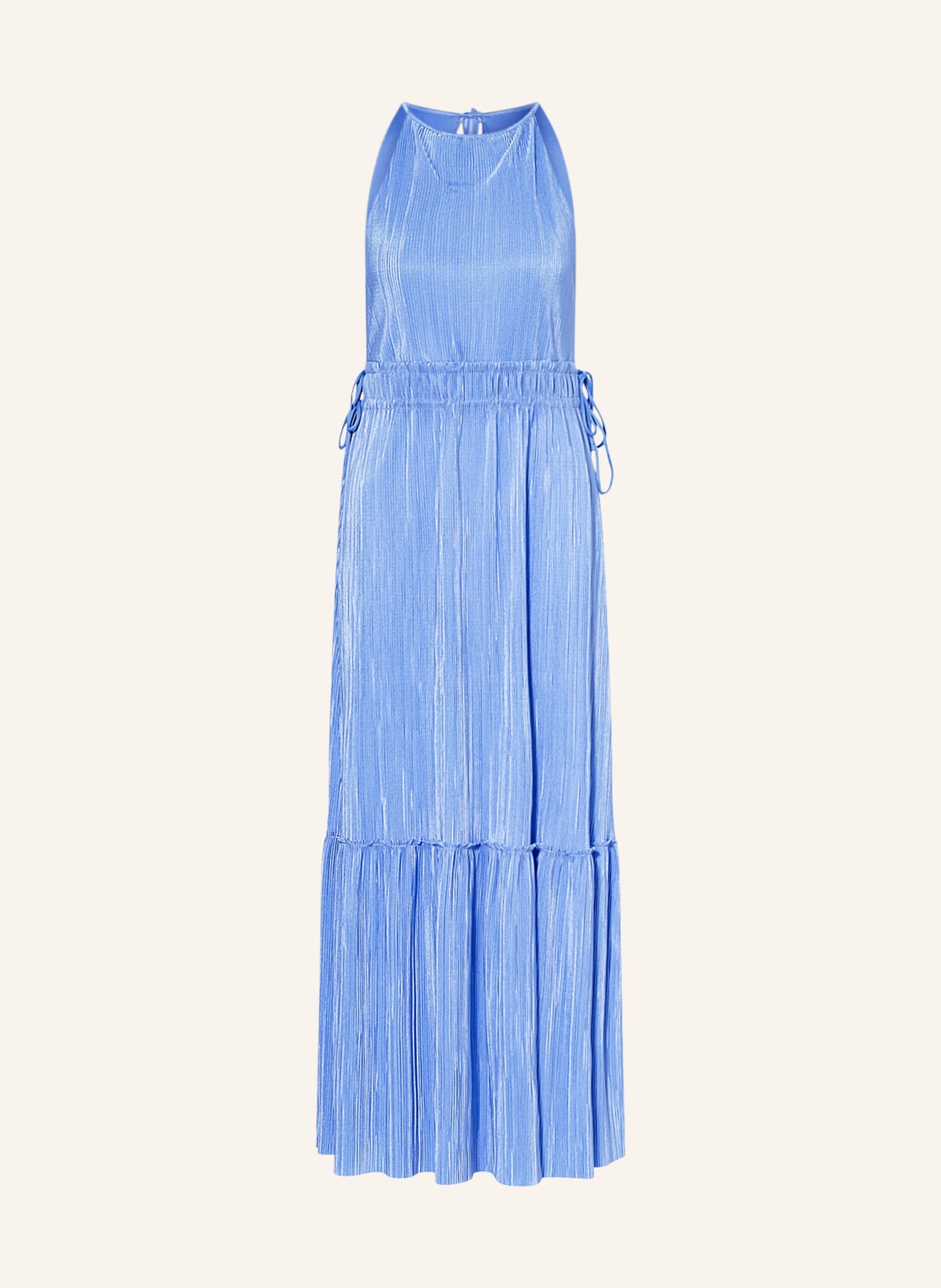 PATRIZIA PEPE Sukienka plisowana, Kolor: NIEBIESKI (Obrazek 1)