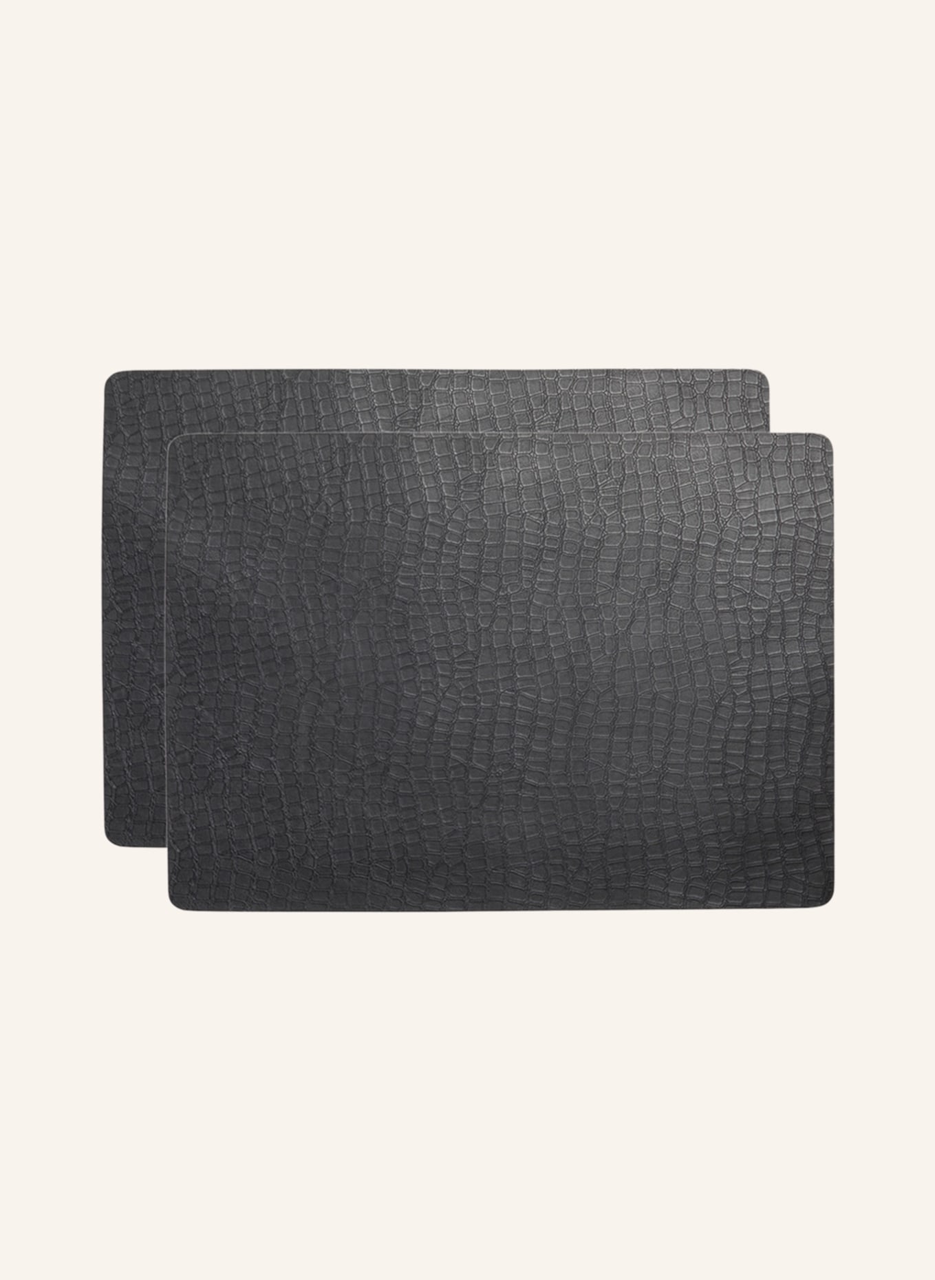 pichler 2er-Tischset: DUNKELGRAU