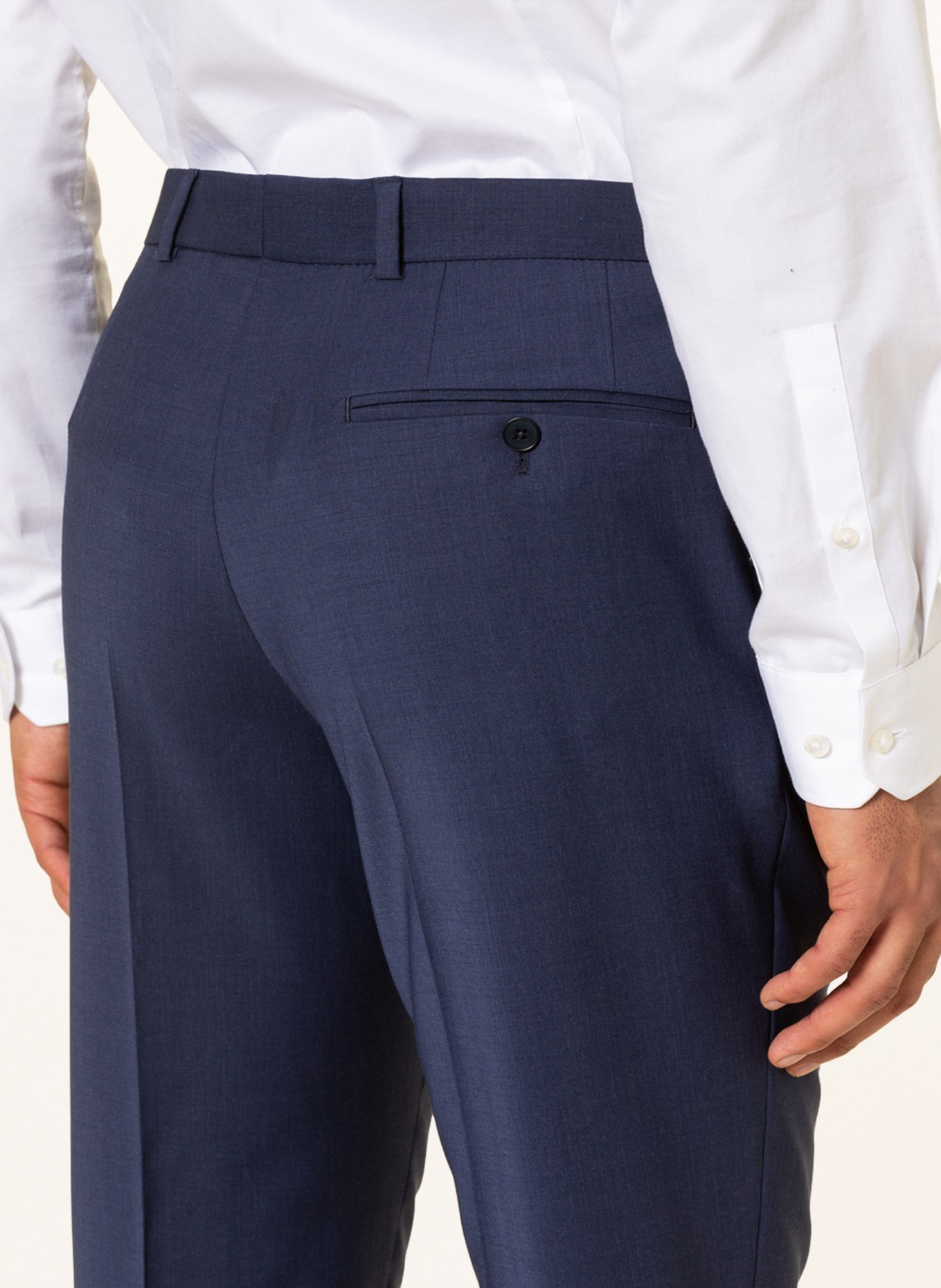 TED BAKER Spodnie garniturowe SINJTS slim fit, Kolor: DK-BLUE DK-BLUE (Obrazek 5)