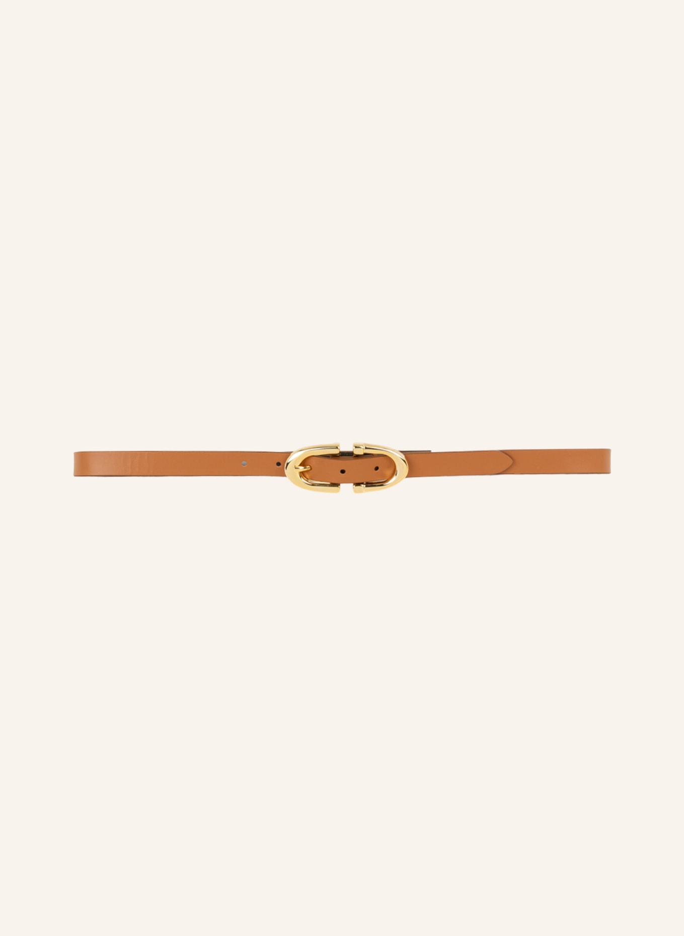 REISS Leather belt BAILEY, Color: LIGHT BROWN (Image 2)