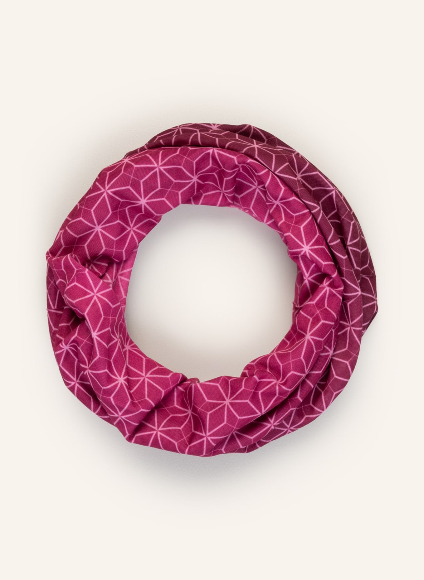 P.A.C. Multifunctional scarf, Color: DARK RED/ PINK/ PINK (Image 2)