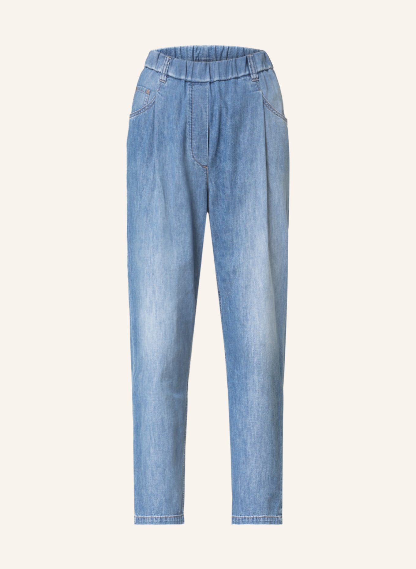 BRUNELLO CUCINELLI 7/8 jeans , Color: C8324 SOFT BLUE DENIM (Image 1)