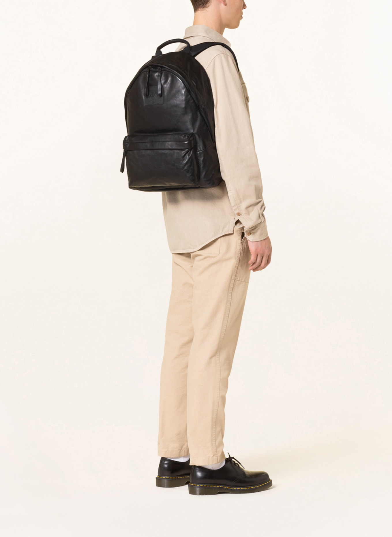 ALLSAINTS Backpack CARABINER , Color: BLACK (Image 4)