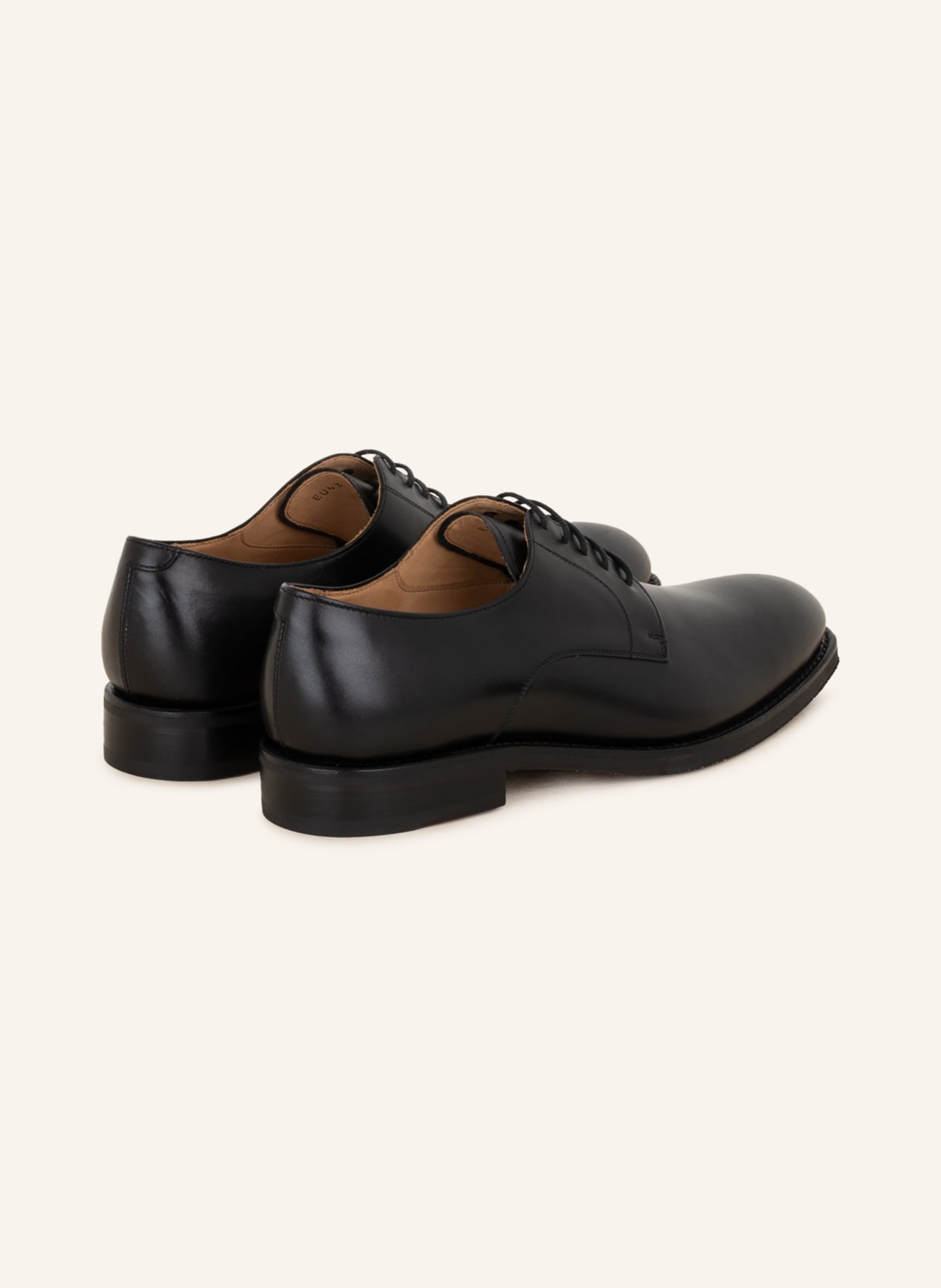 Cordwainer Lace-up Shoes MERSEY, Color: BLACK (Image 2)
