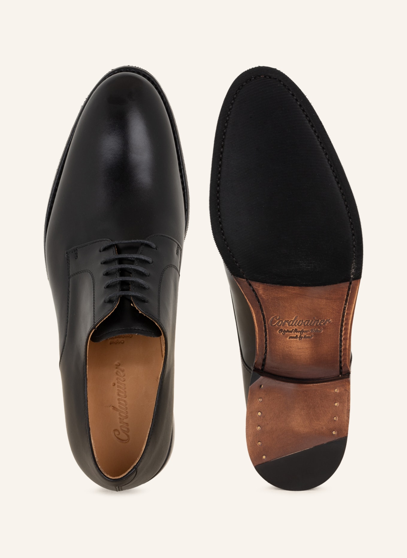 Cordwainer Lace-up Shoes MERSEY, Color: BLACK (Image 5)