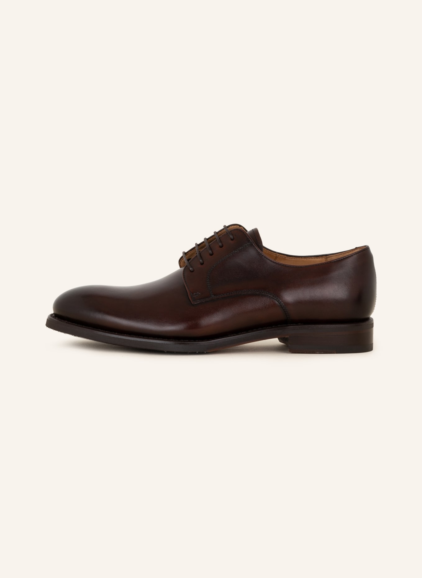 Cordwainer Obuwie sznurowane MERSEY: BRĄZOWY/ CIEMNOBRĄZOWY