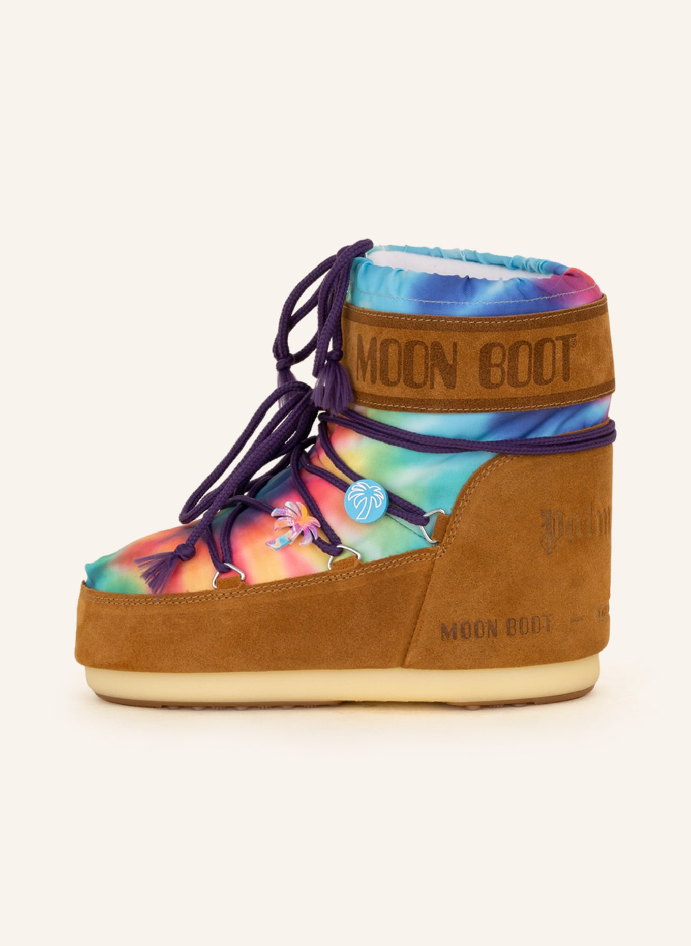 MOON BOOT Moon Boots , Kolor: BRĄZOWY/ JASNONIEBIESKI (Obrazek 4)