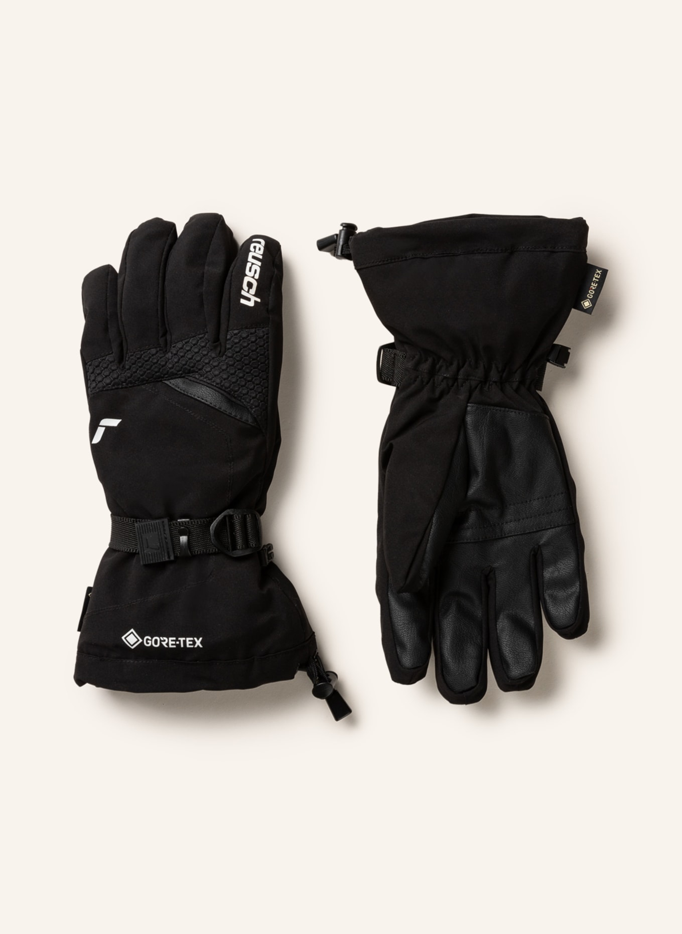 reusch Ski gloves SOFT POWDER GTX, Color: BLACK (Image 1)