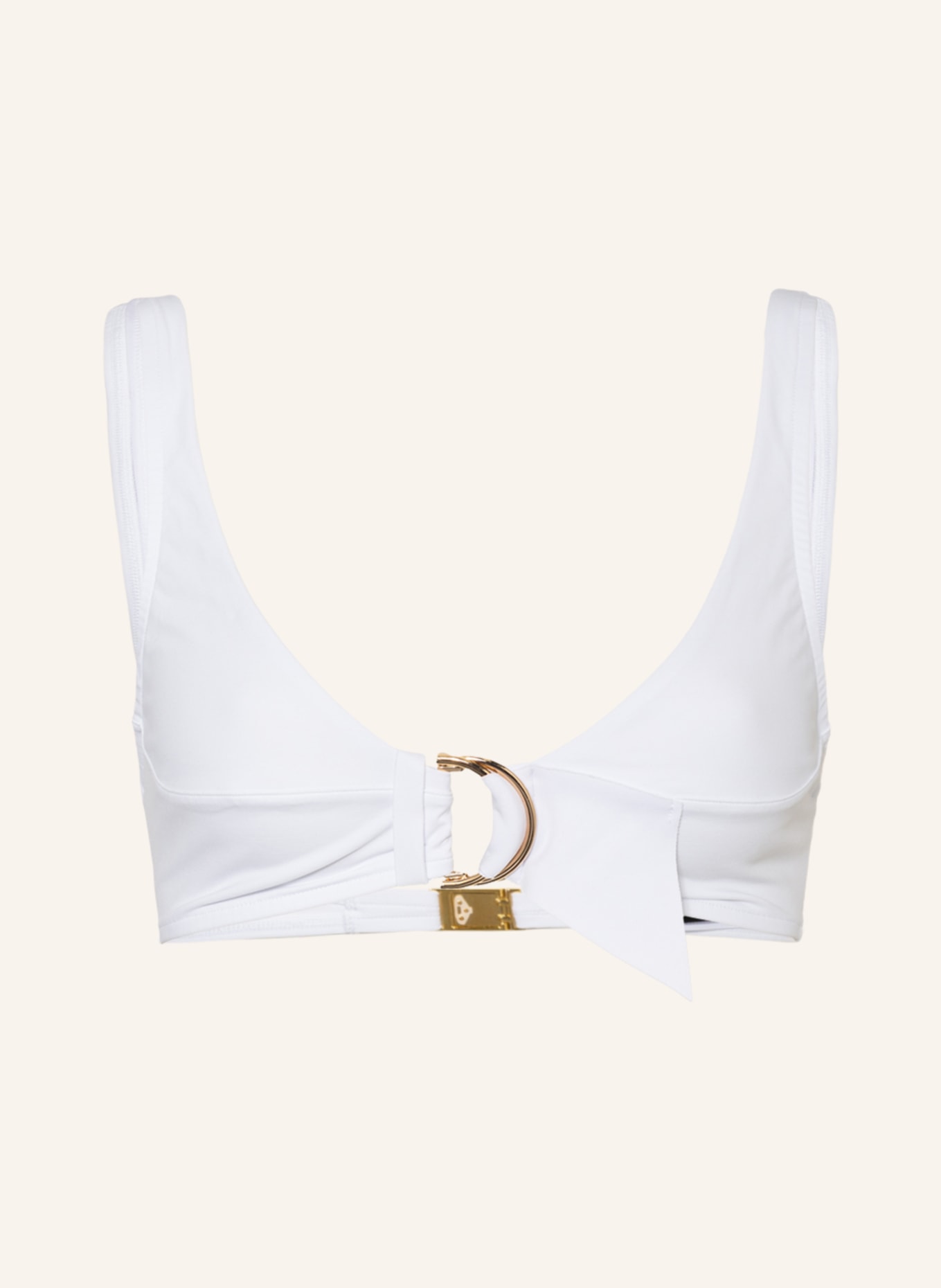 ANDRES SARDA Bralette bikini top MARYLIN , Color: WHITE (Image 1)